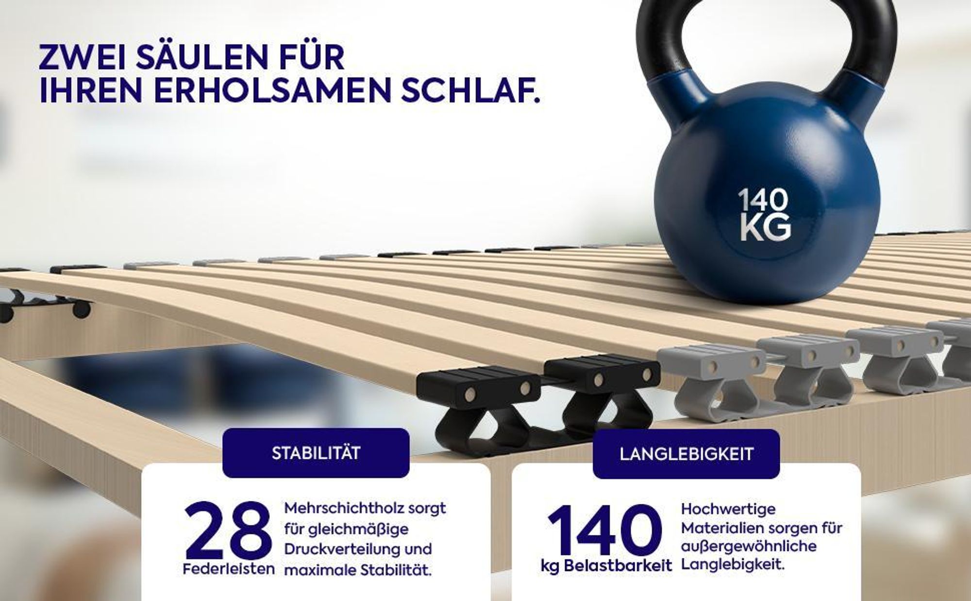 Lattenrost 80x200 7 Komfortzonen verstellbarer Kopf Lattenrahmen aus Buche Federholzrahmen  Germany Lattenrost Selbstmontage