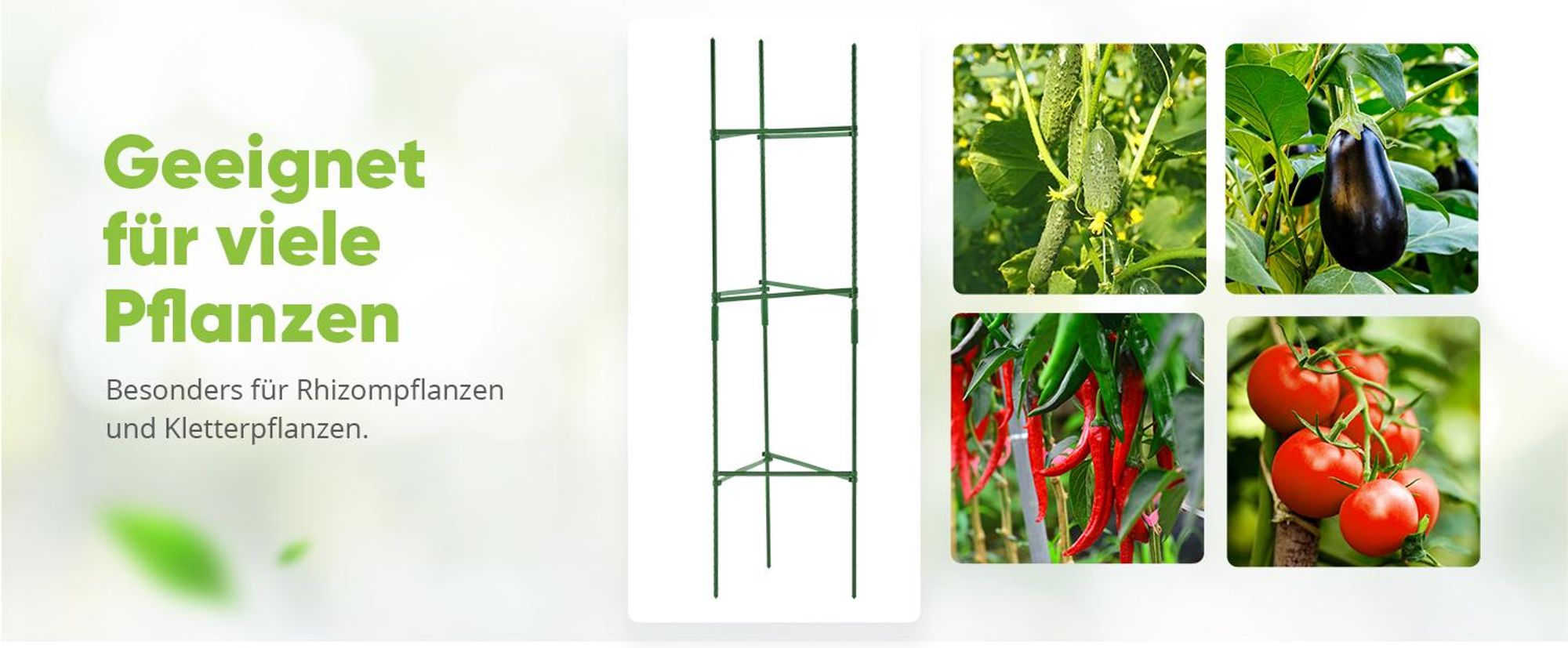 Quictent Hochbeet Metall 120 x 90 x 56cm, Kräuterbeet ohne Boden für Garten, Gemüsebeet Pflanzkasten Frühbeet mit Tomatenkäfigen,Grau