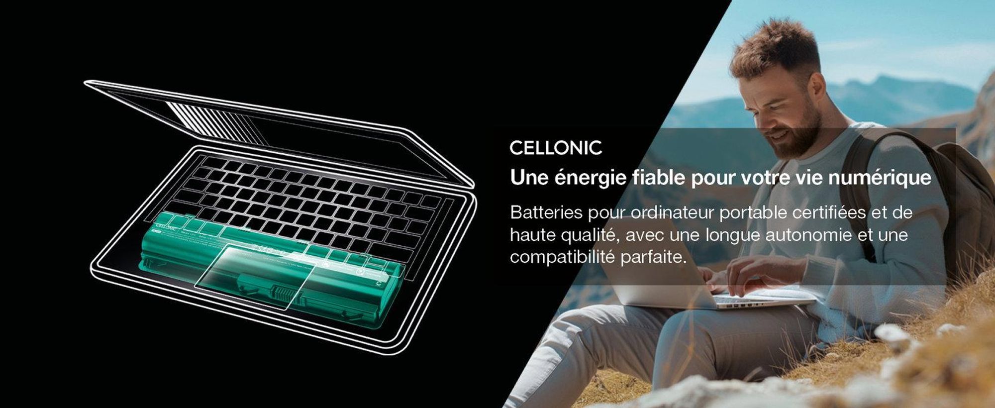 CELLONIC 1x Batterie pour Ordinateur portable Compatible avec MSI GE60, GE70, GP60, Compatible avec Medion 40029150 - (4400mAh, 11.1V)