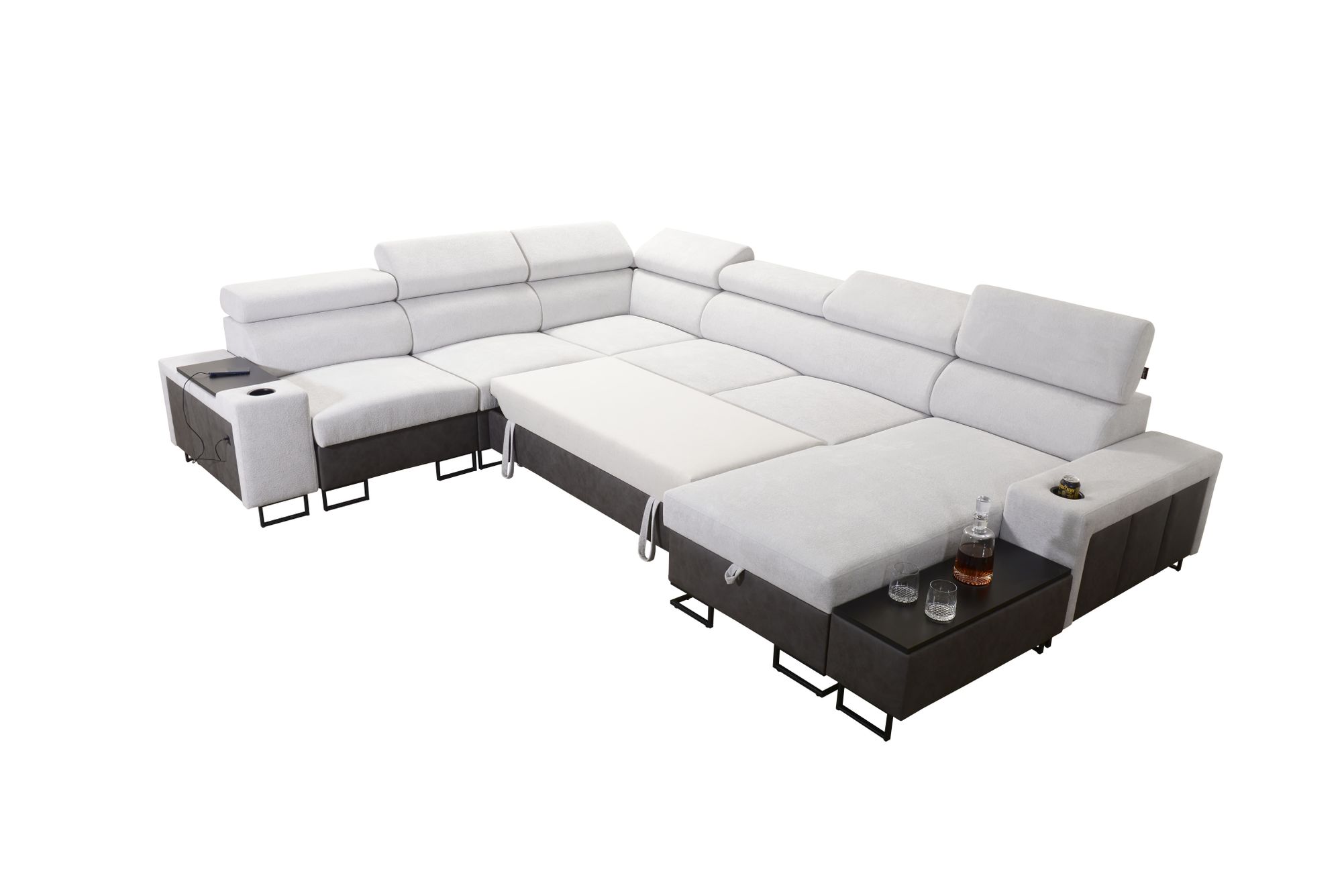 Wohnlandschaft Melodie VIII mit Schlaffunktion