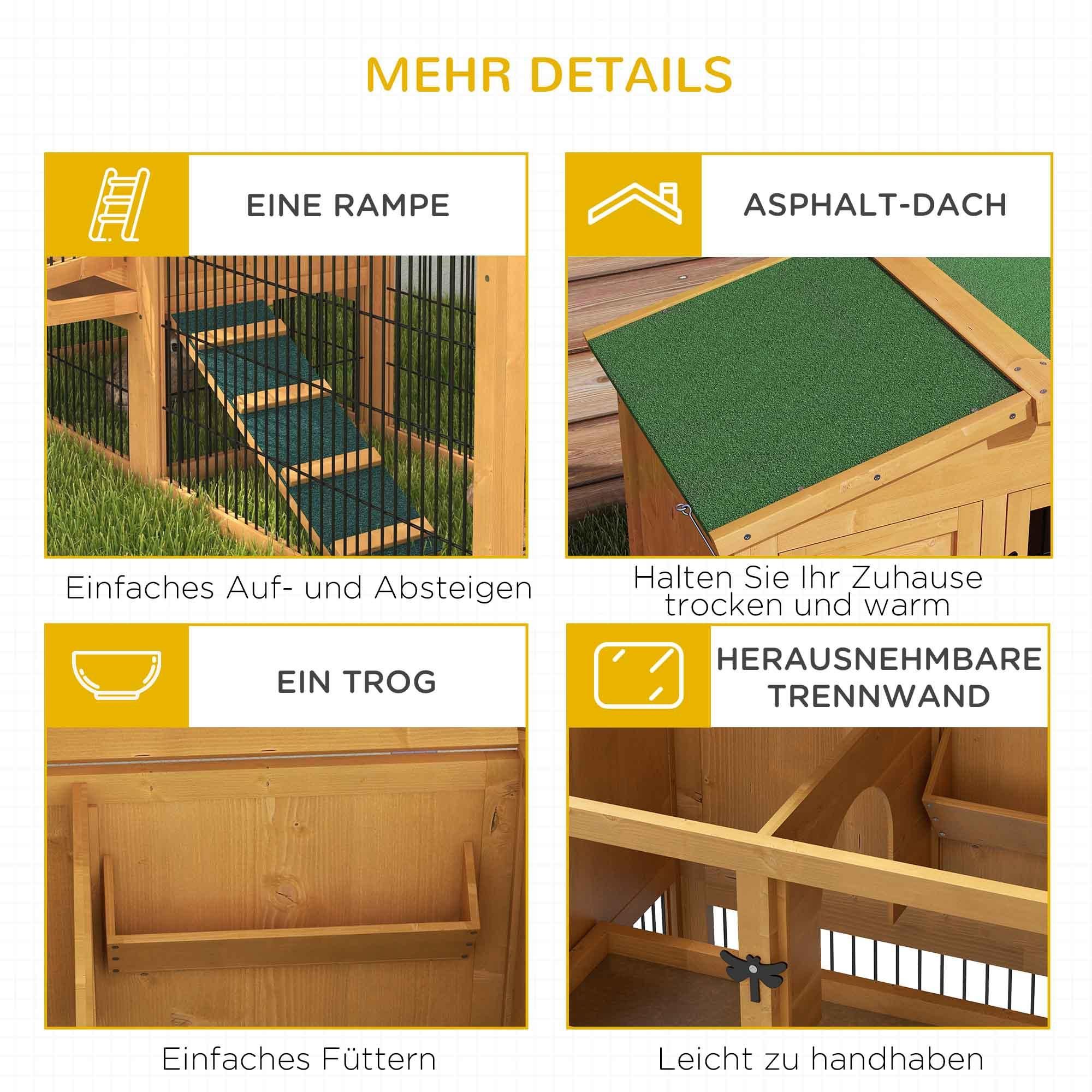 Meerschweinchenstall wetterfest Kaninchen