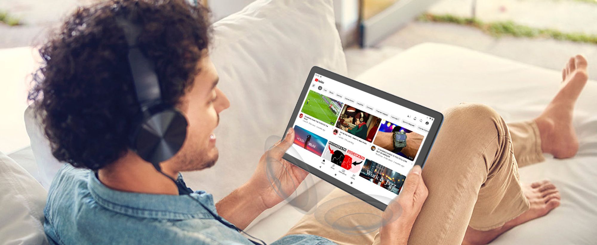 VASOUN Tablet 10 Zoll, Android Tablet Android 13, 5Ghz WiFi,128 GB Speicher, 8000 mAh, 2.0 MP+8.0 MP Kamera, GMS Zertifikat Tablet PC Octa-Core -Grün