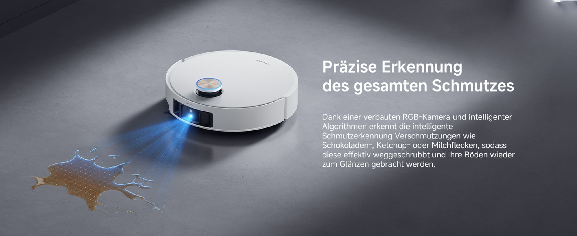 Dreame L50 Pro Ultra Staubsauger Roboter mit Wischfunktion,19500Pa Saugkraft,360°LiDAR Navigation,KI-Hindernisvermeidung,Selbstreinigend,Anti-Tangle