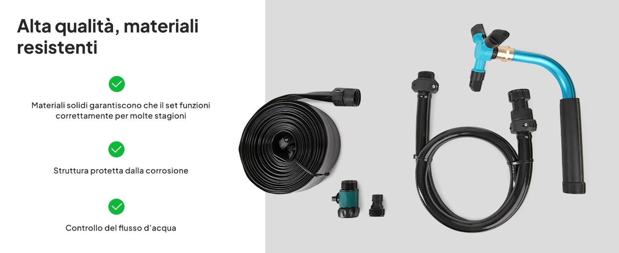 Set di irrigatori Zipro 2 in 1 per tappeti elastici