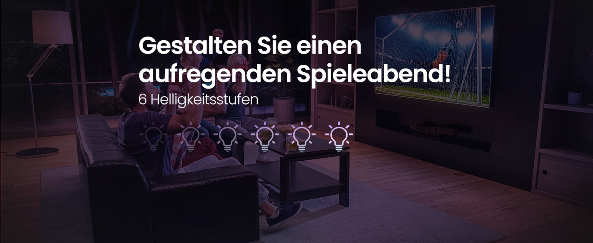 VASAGLE Polsterbett 90 x 190 cm, mit Kopfteil, LED, Doppelbett mit USB- und Type-C Anschluss