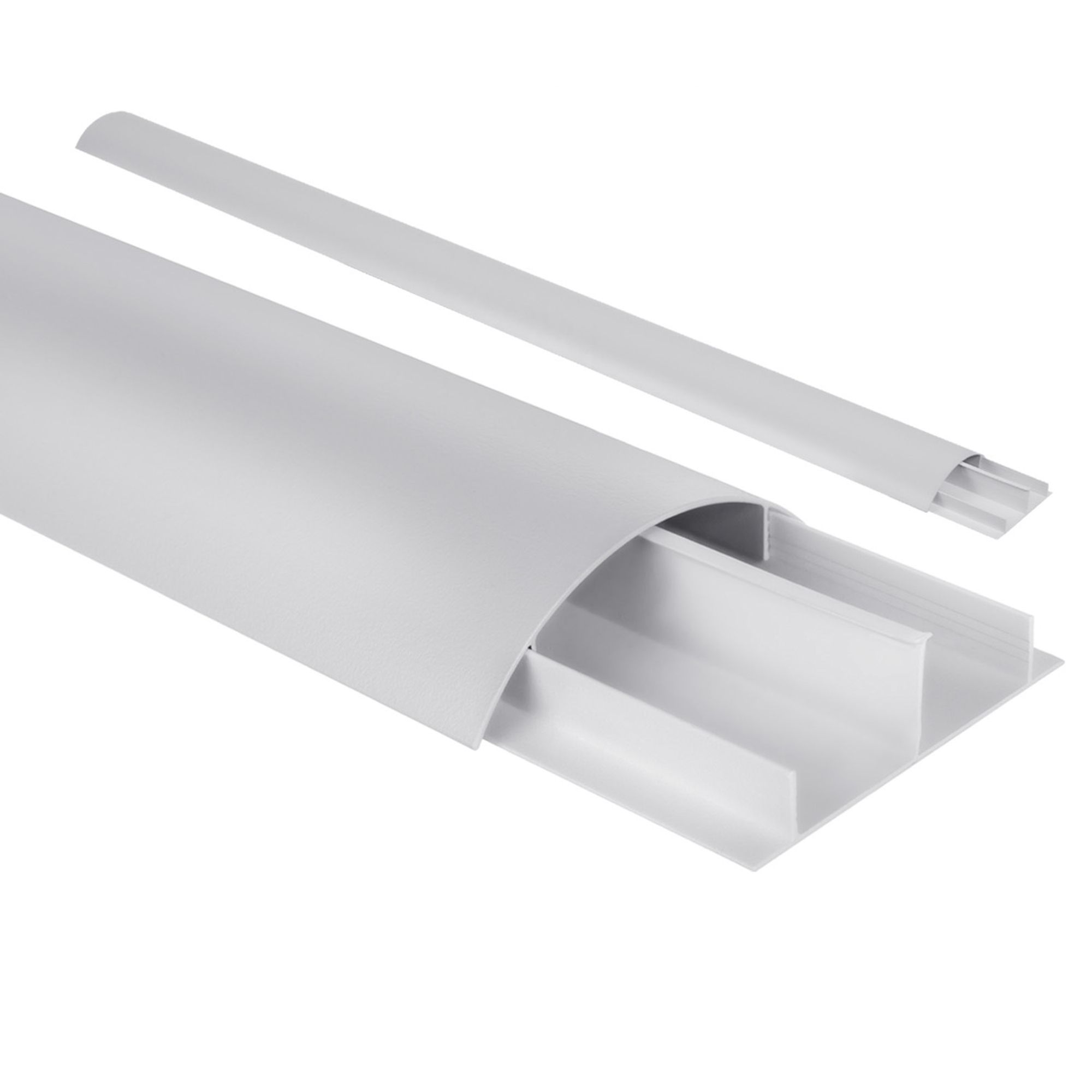 Aluminium-Kabelabdeckleiste 62x20x750mm silber MC-814 S Maclean
