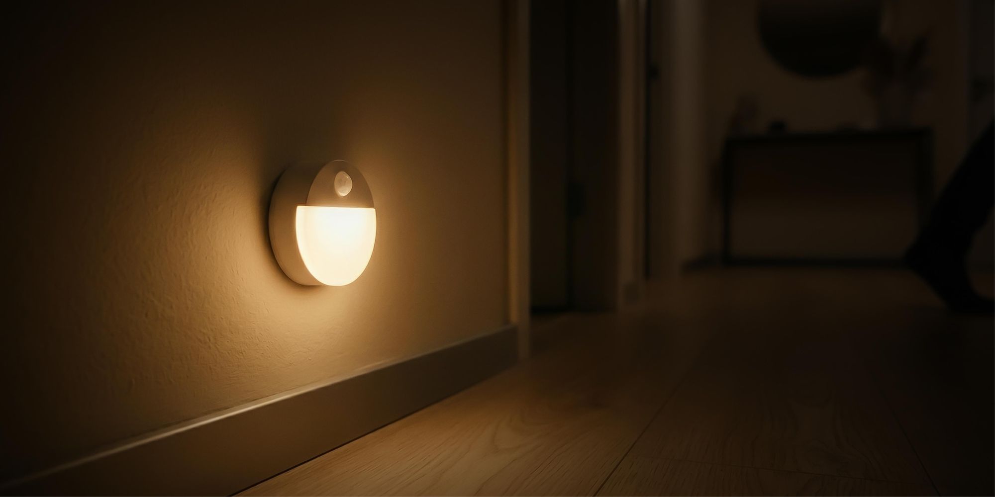Drahtlose Led-Treppen-Nachtlichtlampe Mit Bewegungs- Und Dämmerungssensor Für Batterien