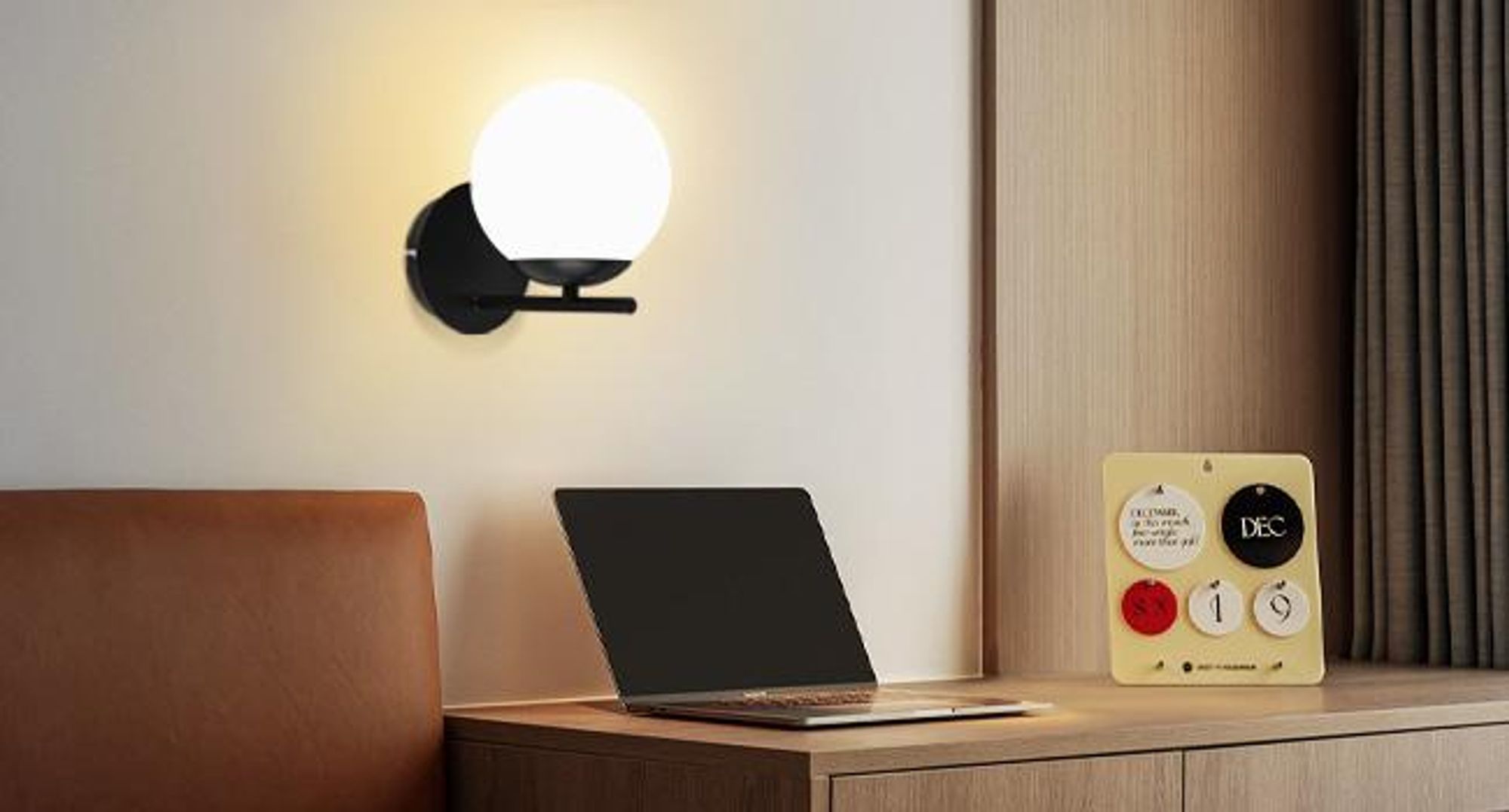 ZMH Wandleuchte Schwarz Wandlampe Innen Moderne Glas Bettlampe E27 Wandbeleuchtung Nachtlampe für Treppenhaus Wohnzimmer Schlafzimmer Flur Kinderzimmer  Ohne Leuchtmittel