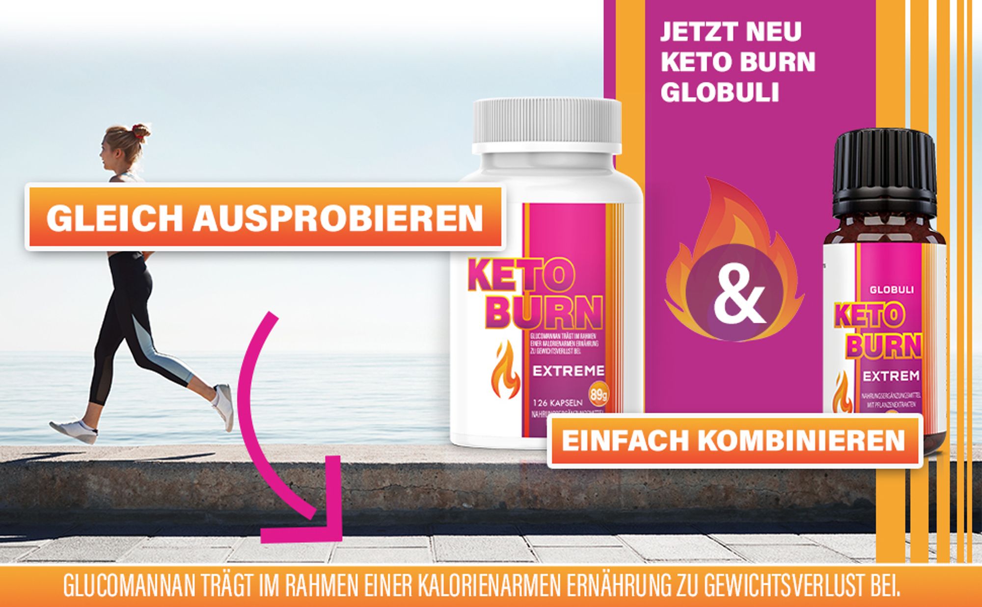 Saint Nutrition® Keto Burn Extreme – fördert Sättigungsgefühl – Stoffwechsel aktivieren – erhöht Energieniveau  – unterstützt Gewichtsreduktion
