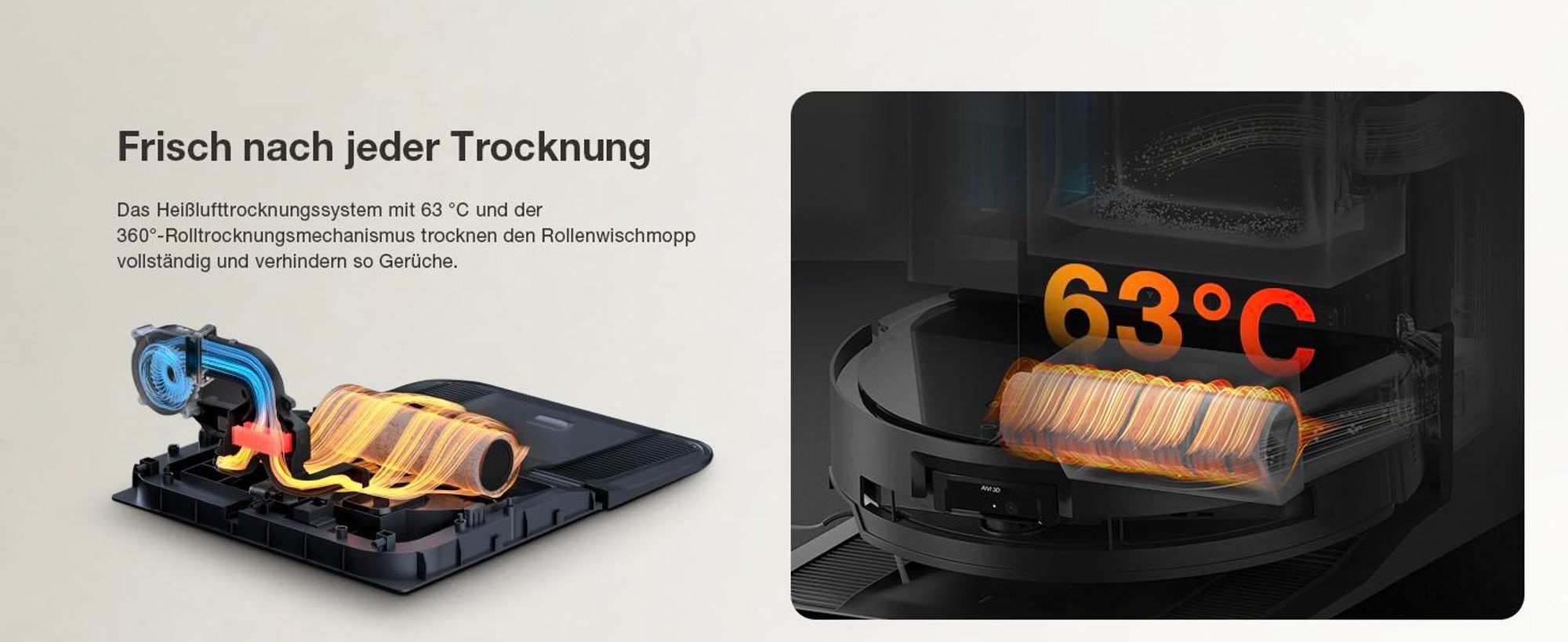 ECOVACS DEEBOT X9 PRO Omni Staubsauger Roboter mit Wischfunktion, 16.600 Pa, OZMO Roller, All-in-One Omni Station, YIKO-GPT Saugroboter, Schwarz