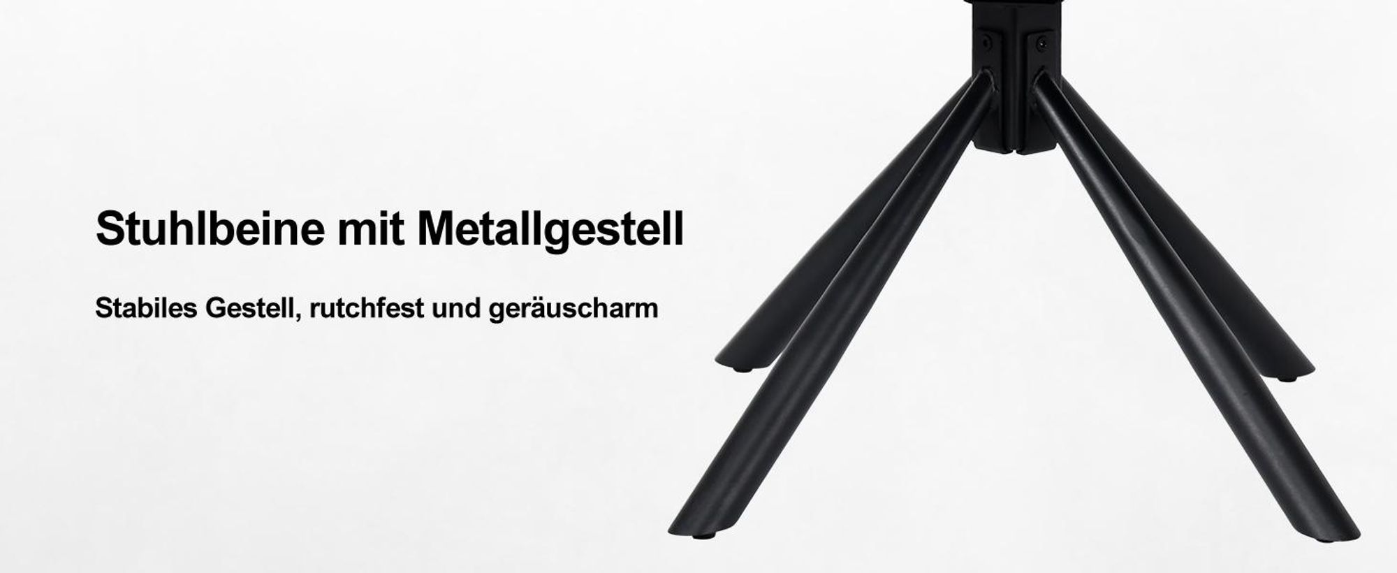 Duhome Esszimmerstuhl 360° Drehbar Loungesessel 4er Set Chenille Stuhl mit Rückstellfunktion für Büro Küche Wohnzimmer Schlafzimmer, Weiß
