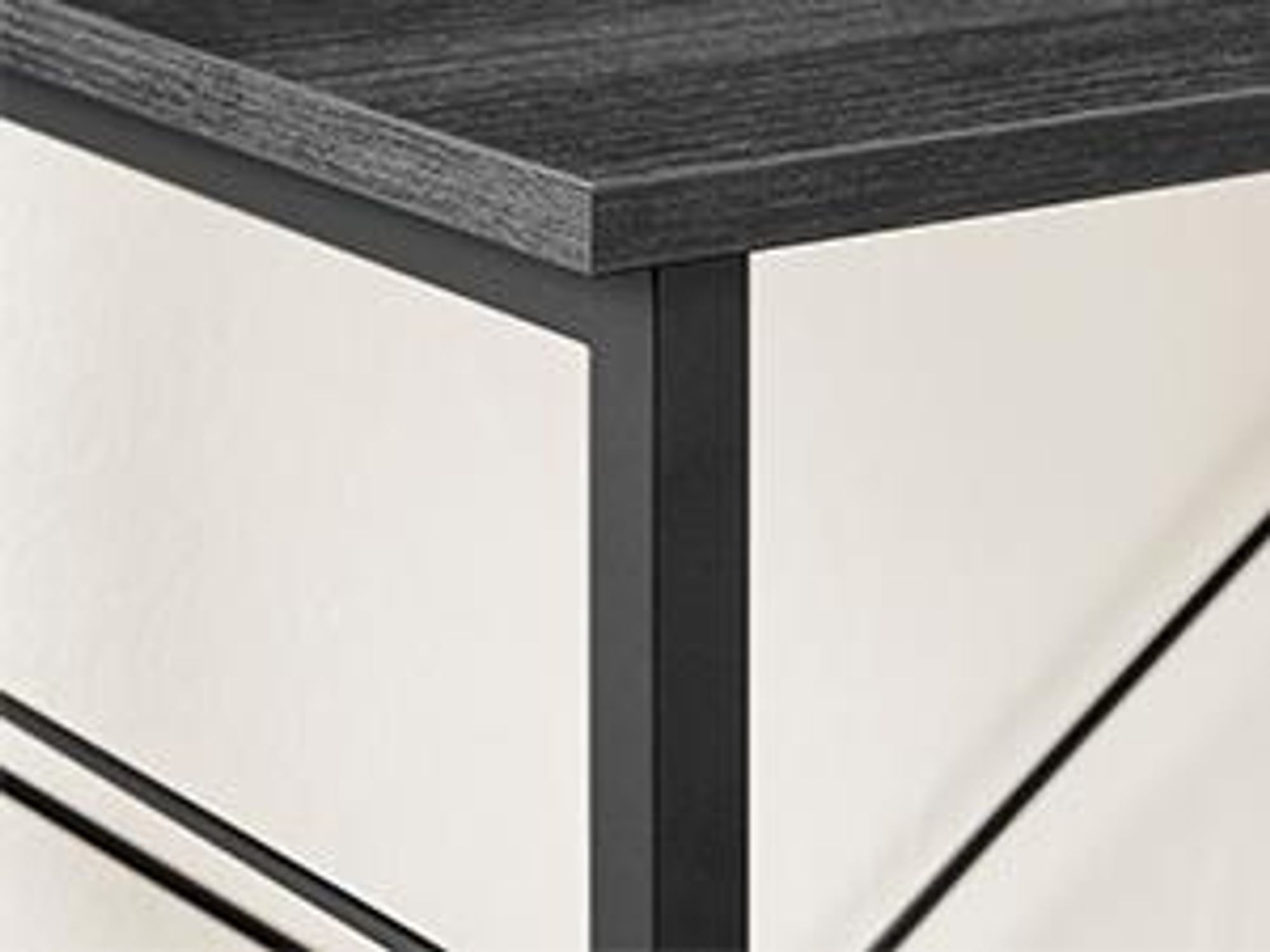 VASAGLE Küchenwagen mit 3 Ebenen, 6 Haken, 40 x 60 x 89 cm, Schwarz