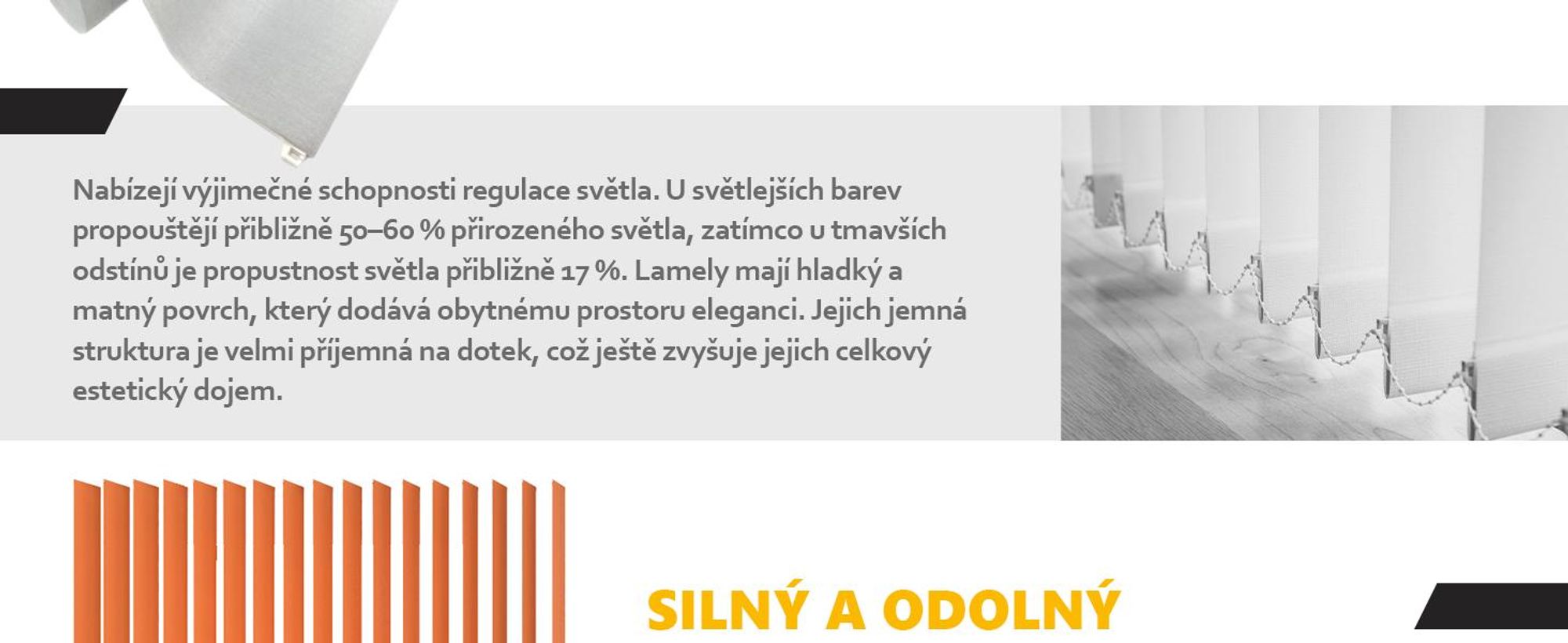 Time4blinds - Náhradní lamely pro vertikální žaluzie - 127x2290mm - Bílá