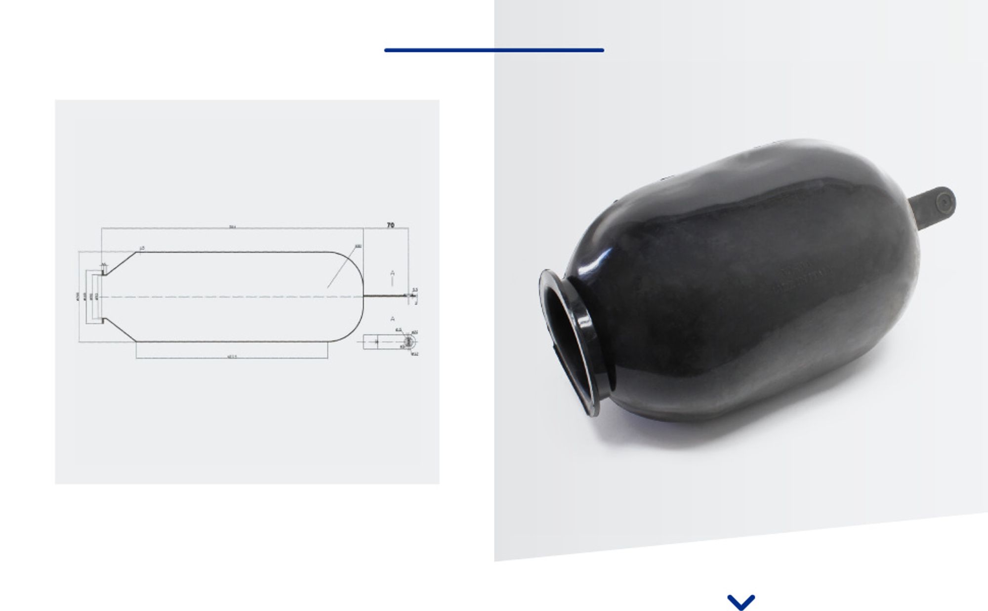 Wiltec Ersatzteil für Membrankessel bis 100 l EPDM-Membran für Druckbehälter, Druckausgleichsgefäß für Hauswasserwerk mit Druckkessel