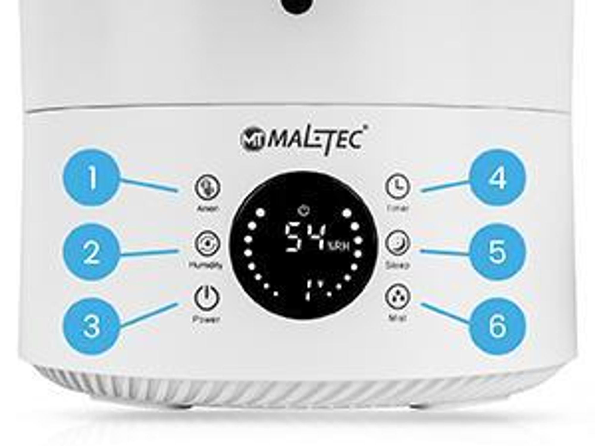 Luftbefeuchter mit Ionisator und Diffusor