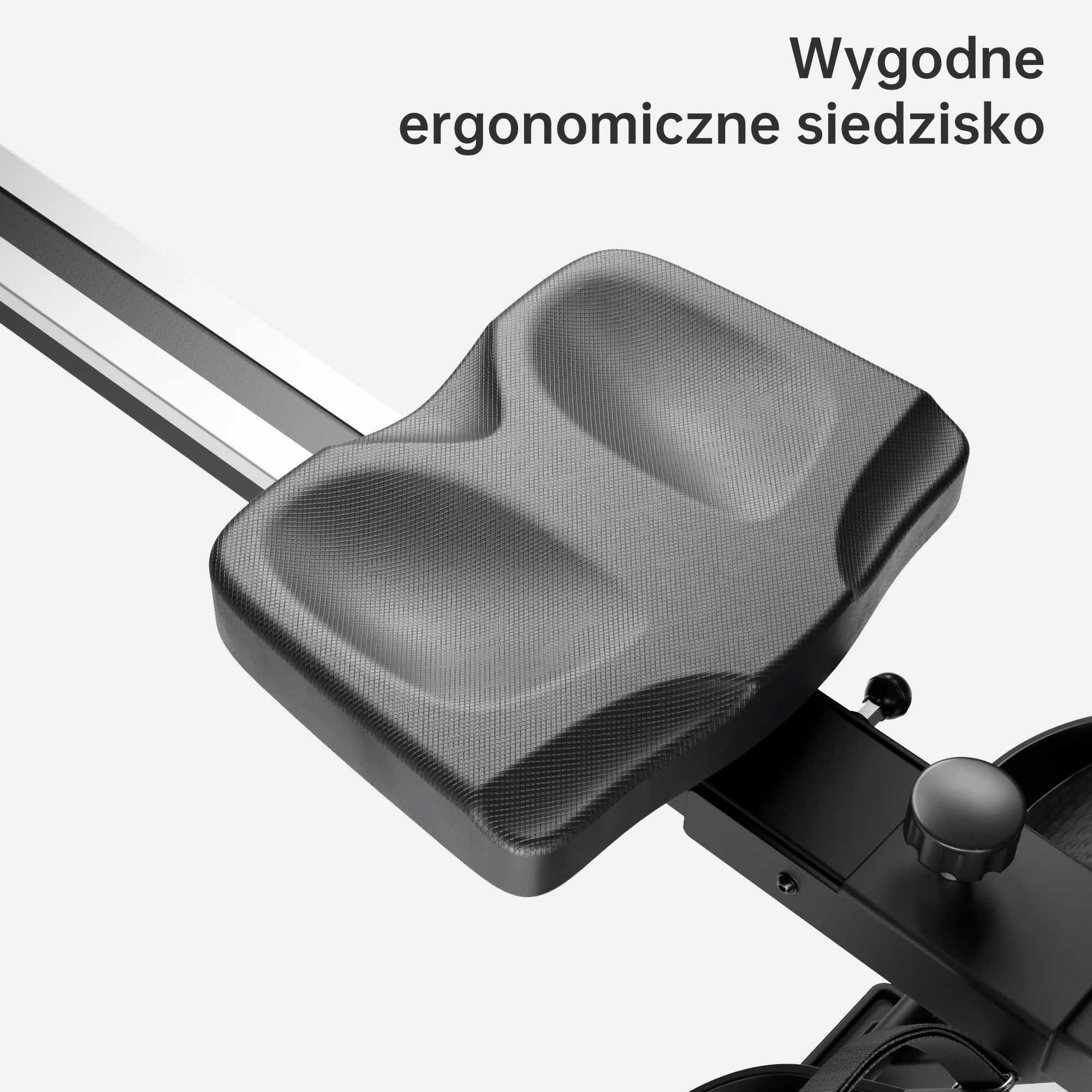 YESOUL R1 Plus wioślarz – 100 poziomów oporu, 21,5" LED FHD ekran, składany, kompatybilny z Kinomap & Zwift