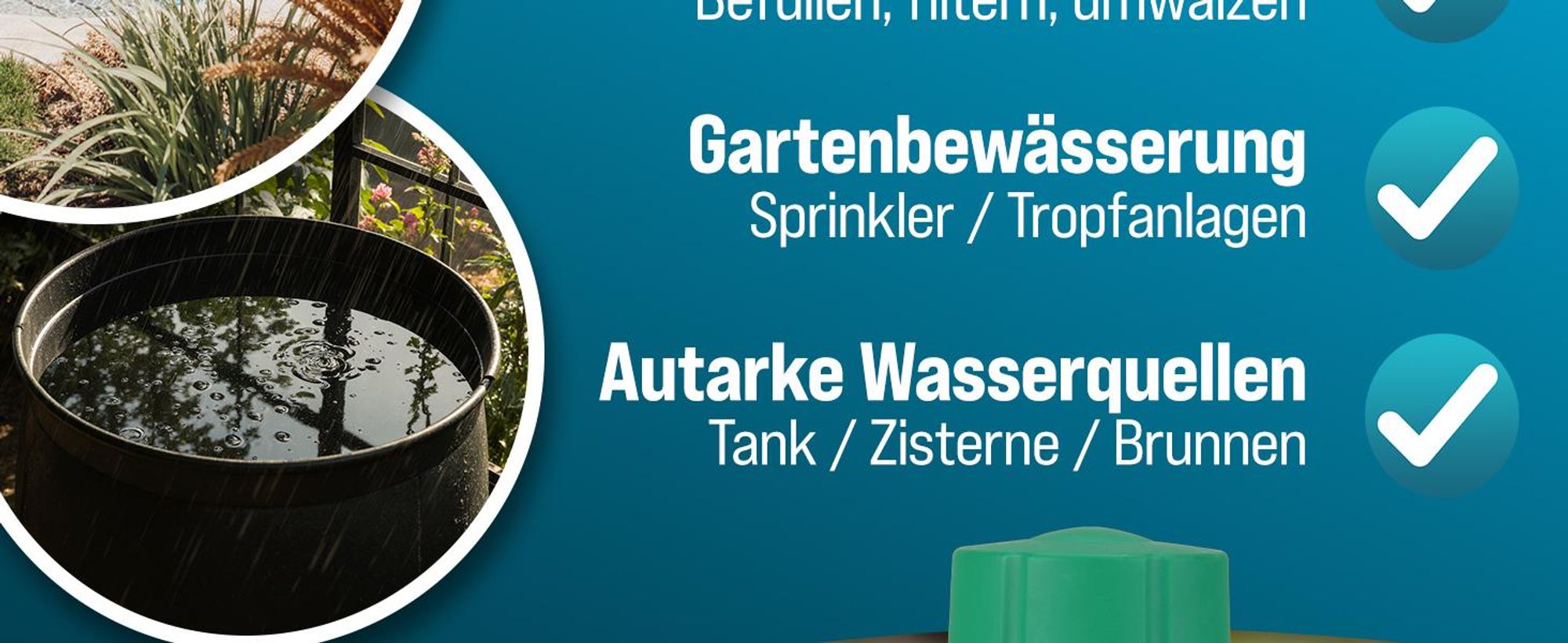 MONZANA Pumpensteuerung Trockenlaufschutz 10 Bar