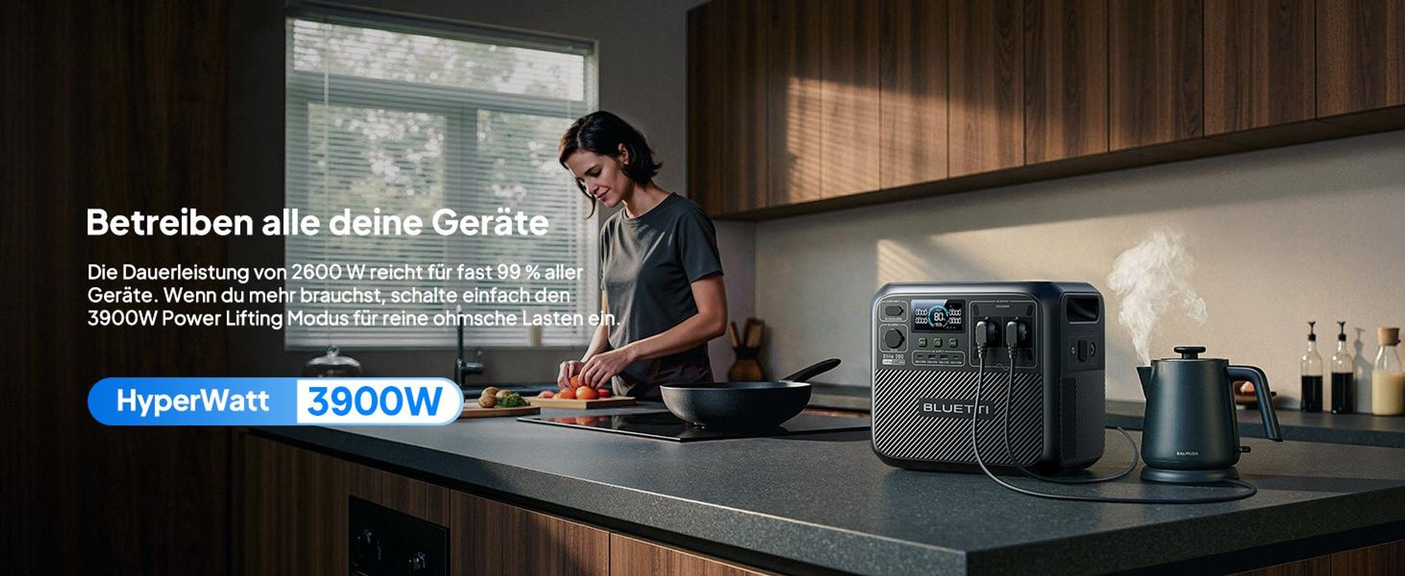 BLUETTI Solargenerator Elite 200 V2 mit 200-W-Solarpanel, tragbare Notstromversorgung (2073,6 Wh) für Camping und Stromausfälle