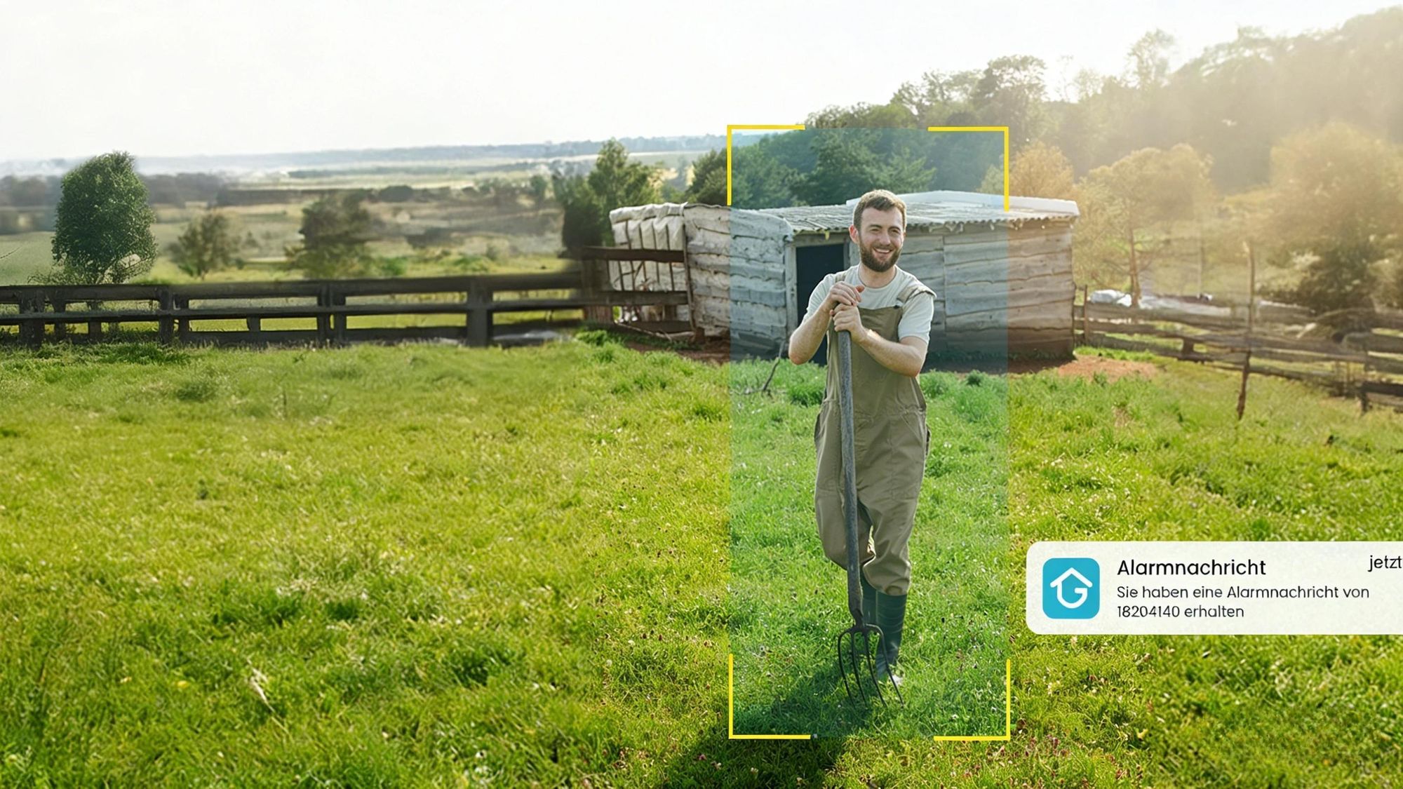 ieGeek 2K 4G LTE Überwachungskamera Aussen Akku mit SIM Karte, 360° PTZ Kabellose Solar Kamera Outdoor ohne WLAN, Farbige Nachtsicht, mit 64GB Karte