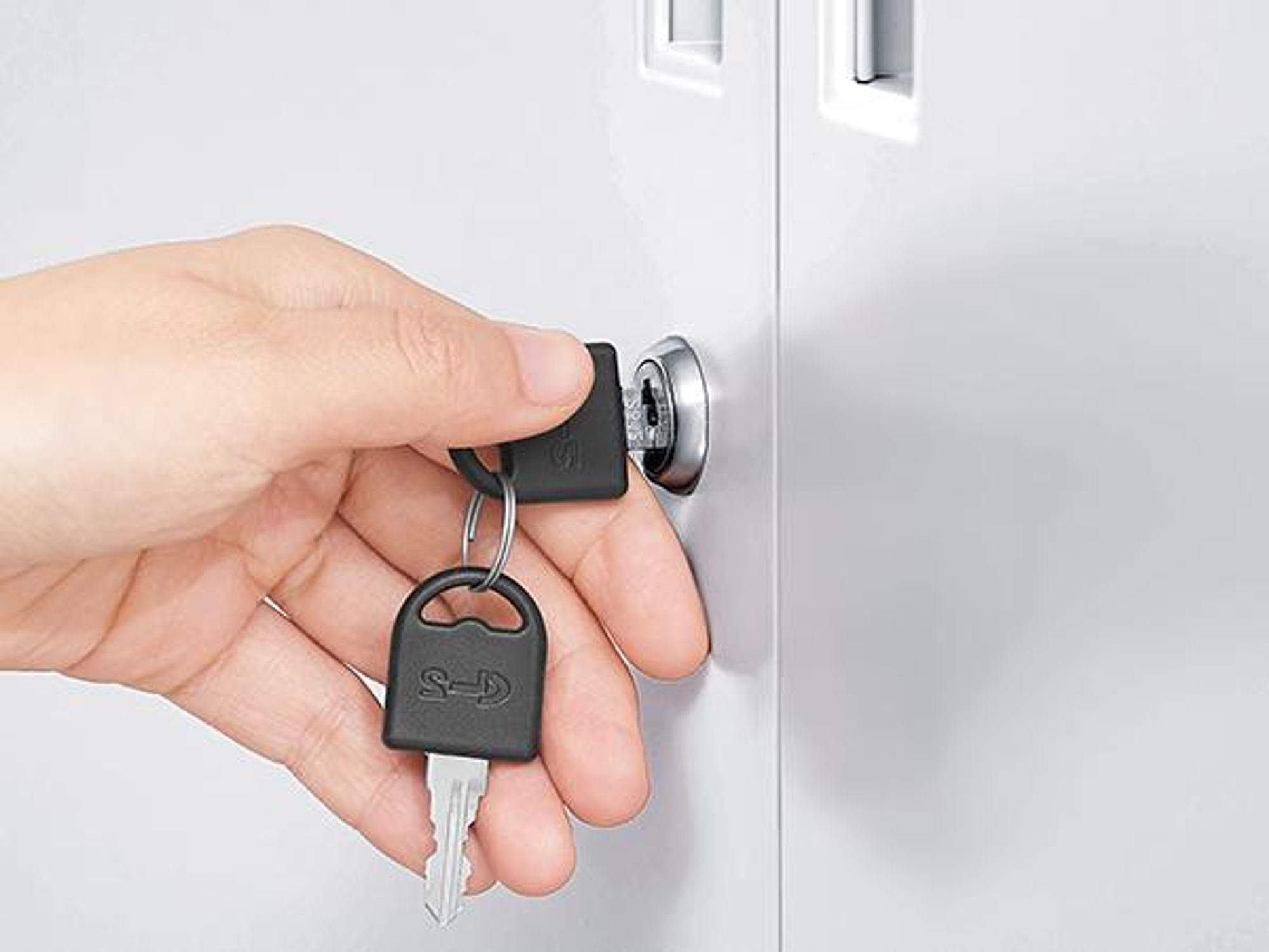 SONGMICS Aktenschrank, Mehrzweckschrank, Stahl-Aufbewahrungsschrank, 5 Ebenen, verstellbare Ablagen