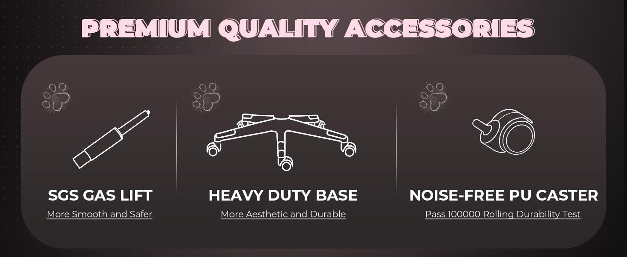 GTPLAYER Uroczy fotel do gier z aksamitną tkaniną, fotel do gier, ergonomiczny fotel biurowy fotel do gier z kocimi uszami, pianką z pamięcią kształtu i podnóżkiem, 150 kg