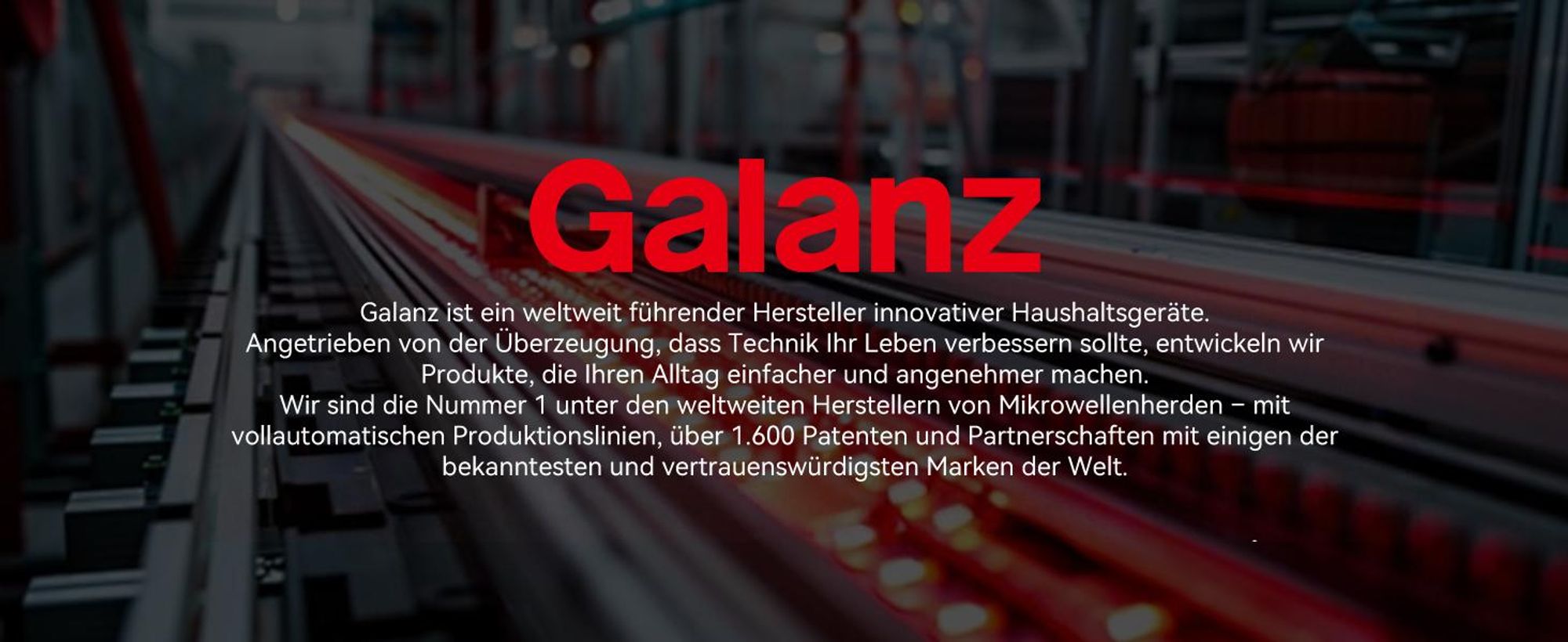 Galanz Mikrowelle 25L 900W Drehregler 6 Leistungsstufen Auftaufunktion schwarz