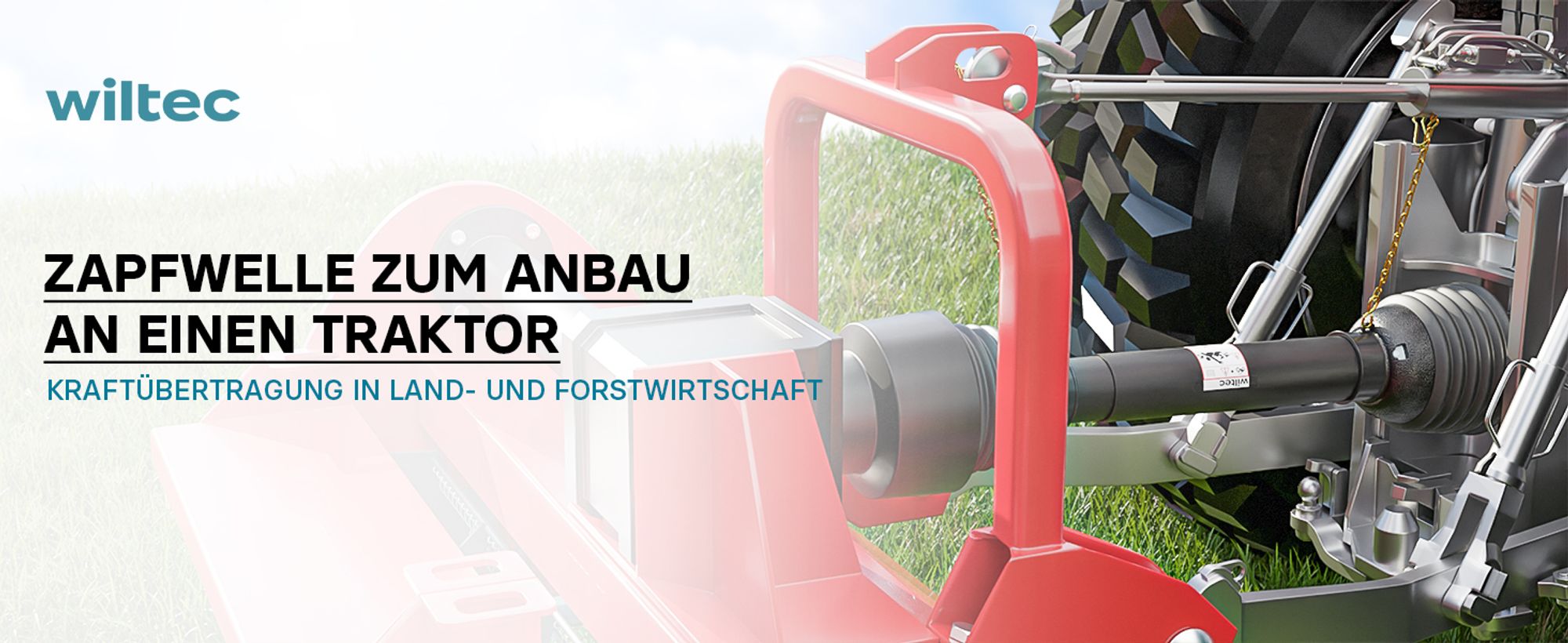 Zapfwelle T8 Gelenkwelle 1000-1100mm 1240Nm 540U/min, PTO-Shaft, 110kW (150PS), 2x 1 3/8" 6 Zähne