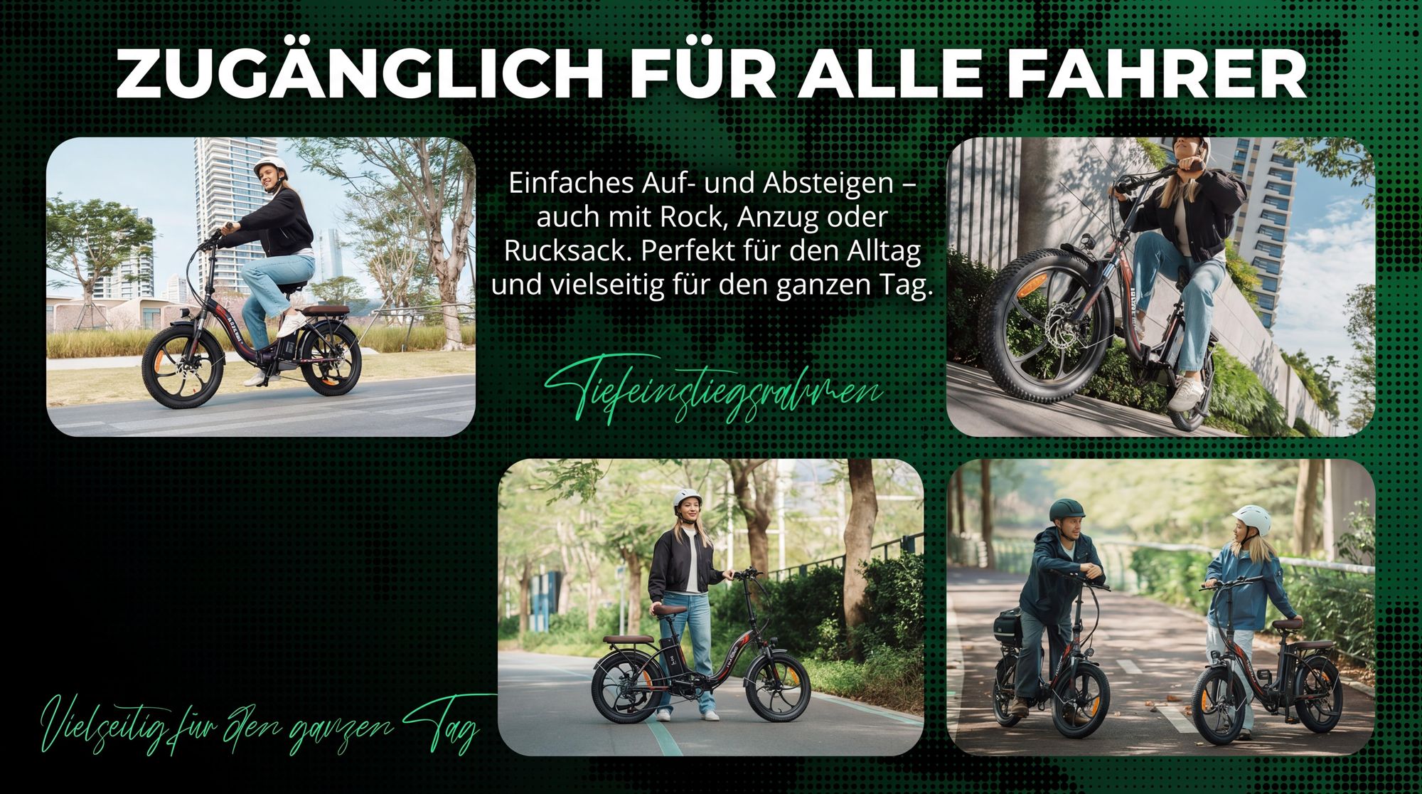 E-bike klapprad Rostfreie Aluminiumlegierung 36 V 20 Ah 720 Wh bis zu 120 -150 km Wasserdicht IPX5 20 zoll 7 Gang, Blau