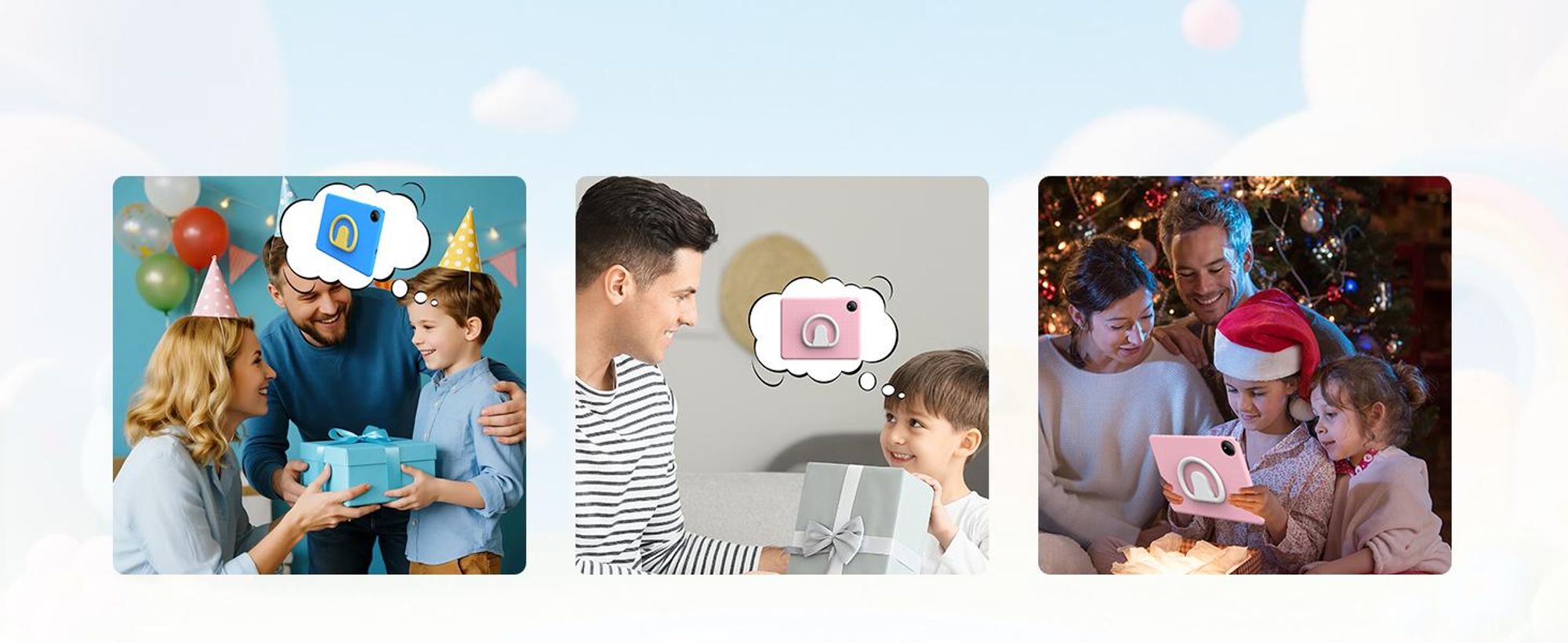 POCKAM P10 kinder tablet, 10,1 inch, met Gemini AI, Android 16, 32 (6+26) GB RAM + 64 GB ROM/TF 2TB, 7000mAh, WiFi tablet voor kinderen, met kindvriendelijke hoes en stylus
