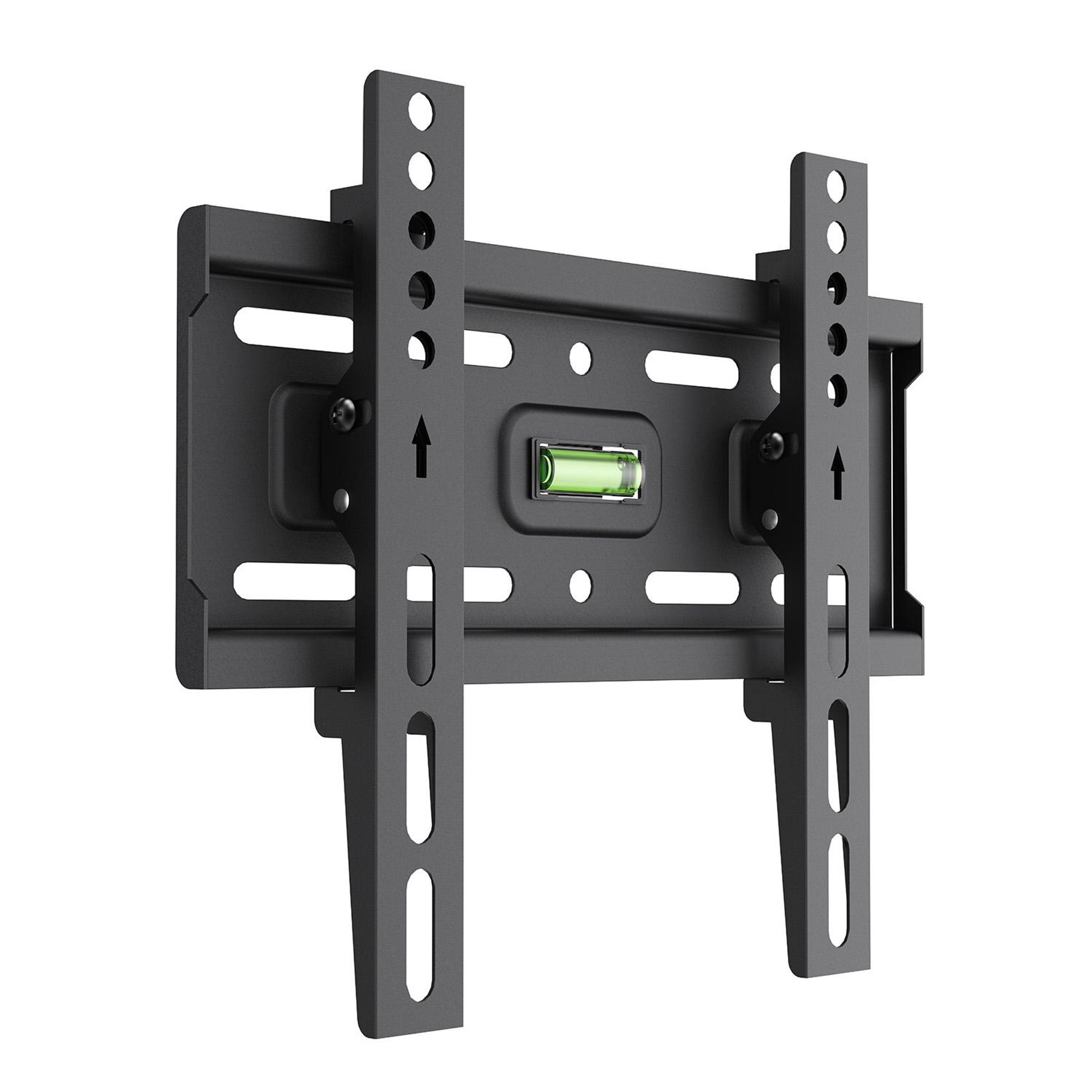 Maclean TV-Halterung/Aufhängung max. VESA 200x200 13–43" bis zu 45 kg schwarz Neigungsverstellung +2° bis -10° MC-189