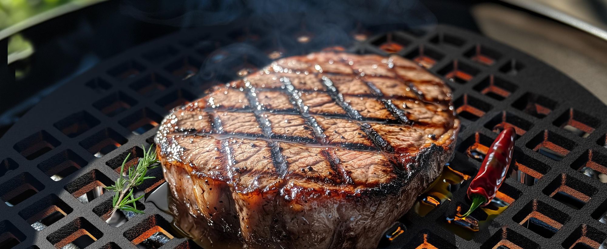 Gusskönig Gusseisen Grillrost mit Beinen Ø30 cm - Grillrost Kohle - Grillrost Dreibein Gusseisen Dutch Oven Untersetzer - Feuerrost Grill Zubehör