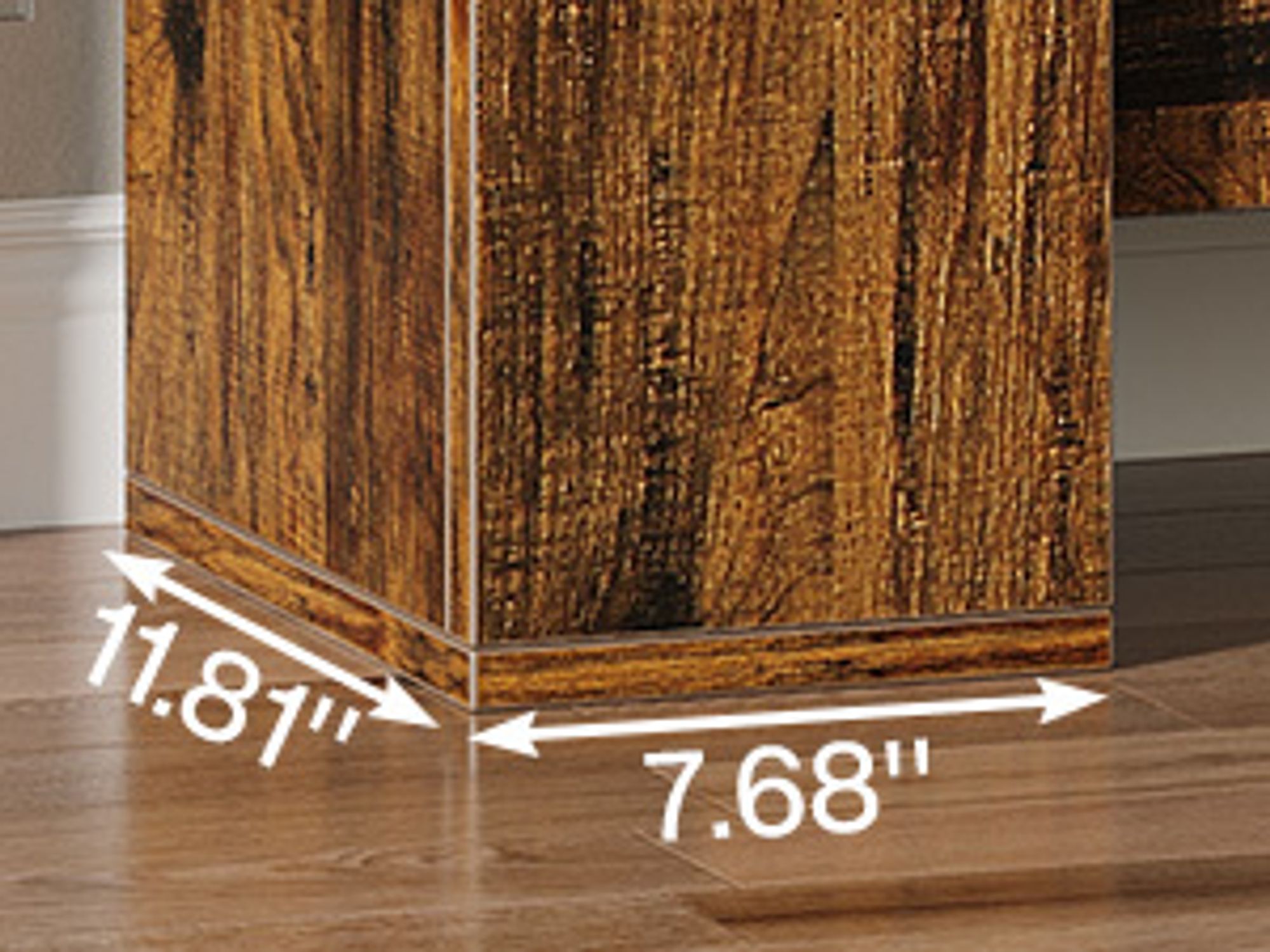 Tribesigns Konsolentisch mit 2 Schubladen, 140 cm, Holz-Sofatisch hinter der Couch, 2-stufige Eingangskonsole für Eingang, Korridor, Wohnzimmer, Flur