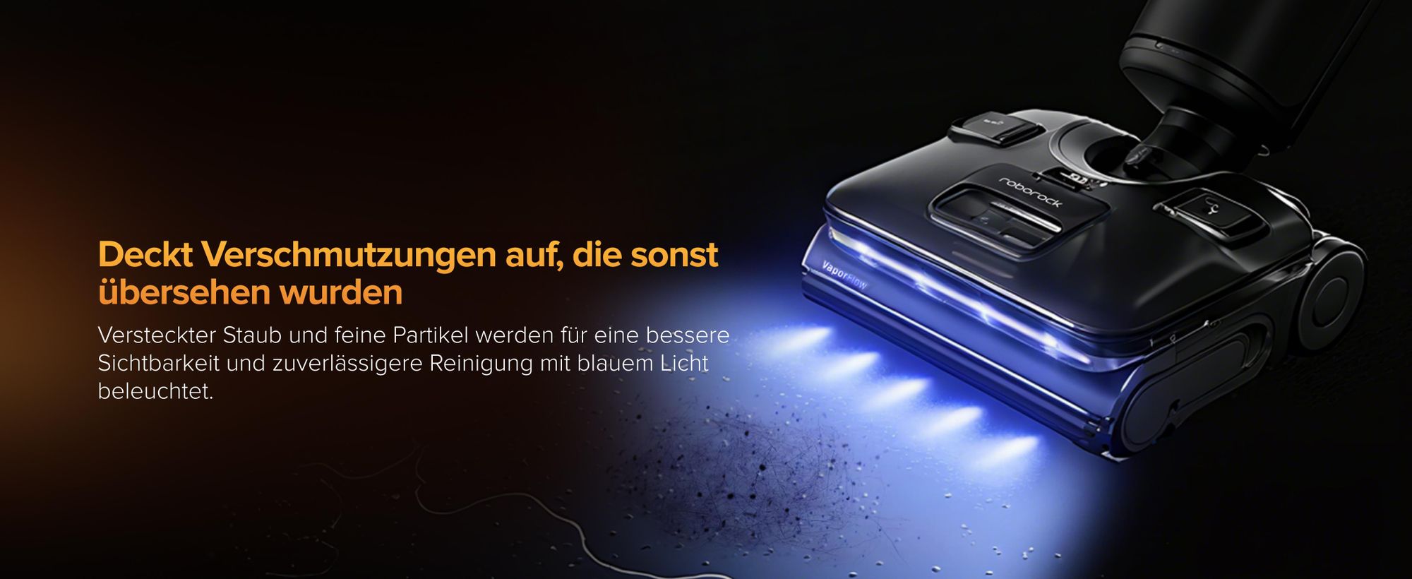 Blaue Beleuchtung