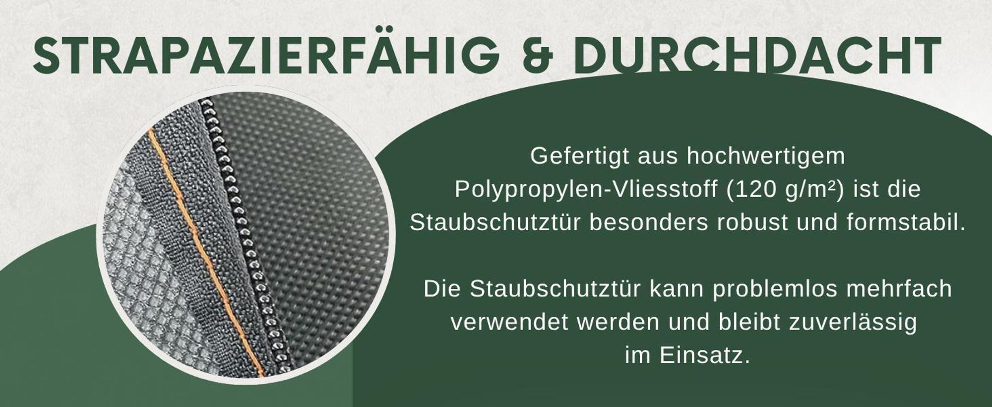 2x Bautür Staubtür Staubvorhang Staubschutztür Schmutzschleuse Staubschutz