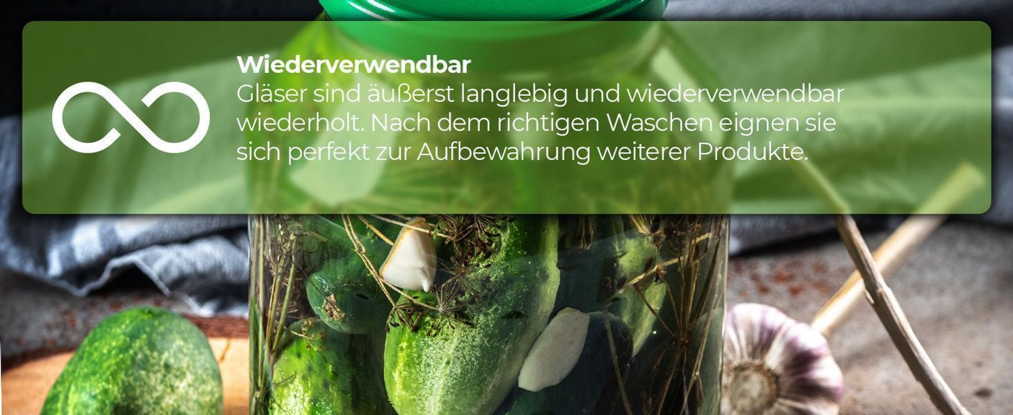 KADAX Einmachgläser Ohne Deckel "Boro", Weckgläser, Einmachglas zum Einlegen, 89 mm, 1.7L, 8 Stück