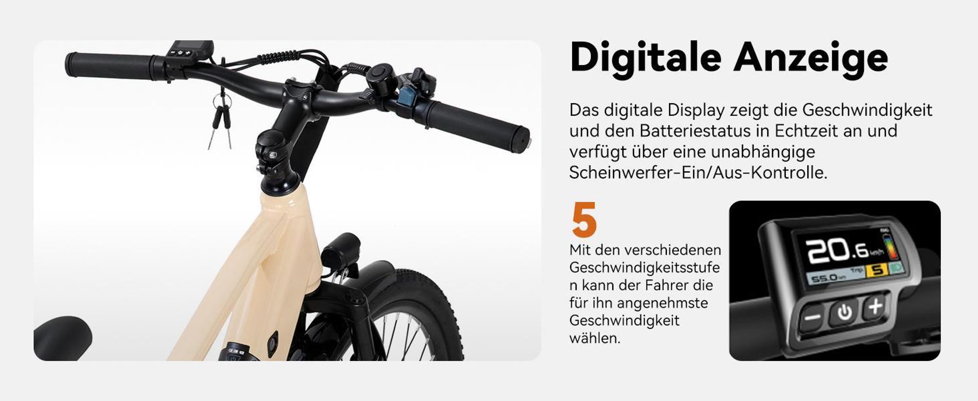 Hiland 26 Zoll Elektro Mountainbike, E-MTB mit 250W Motor, 36V 10.4Ah Batterie, Scheibenbremsen, 7-Gang E-Mountainbike für Männer Frauen