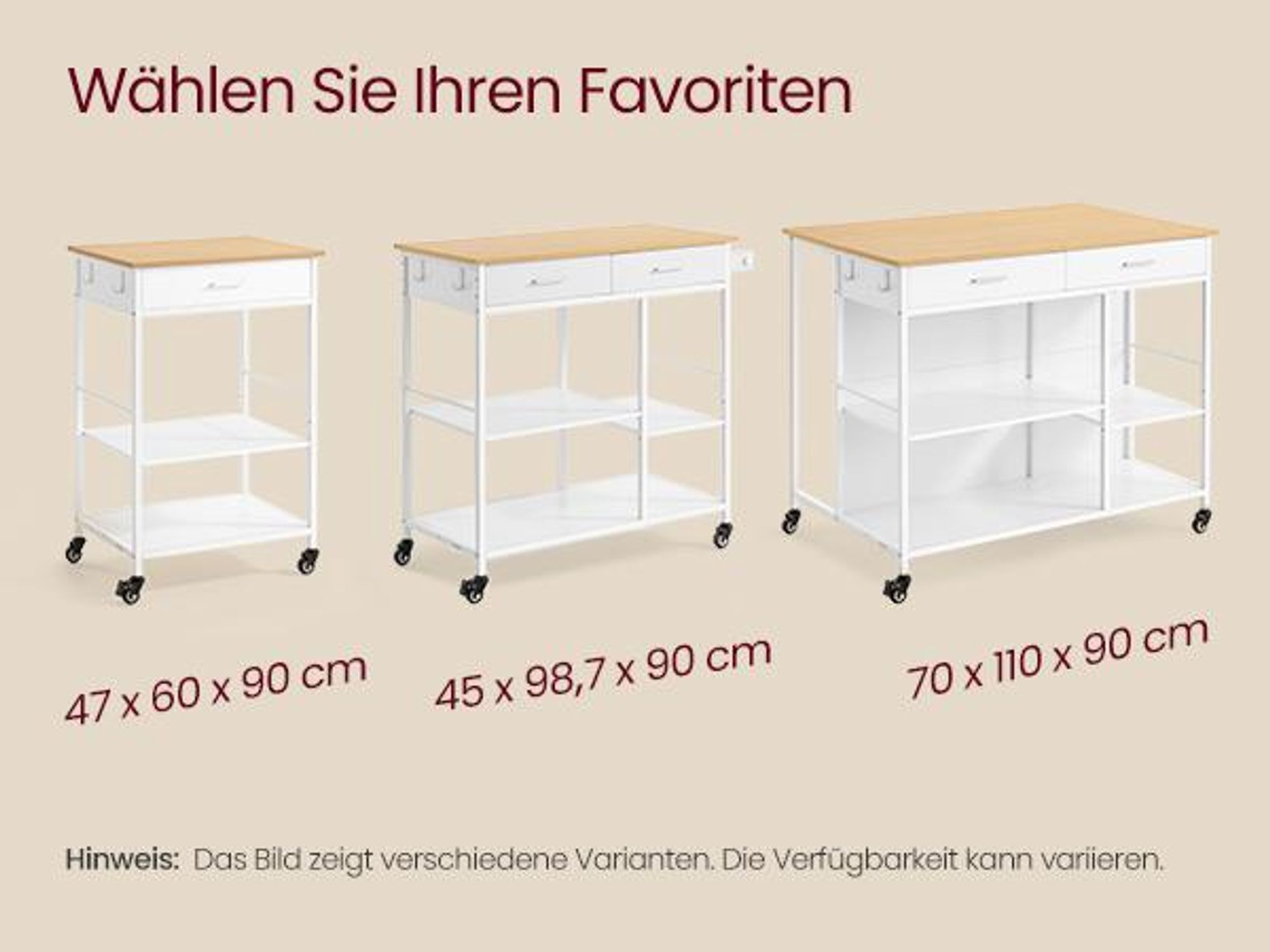 Wählen Sie Ihren Favoriten