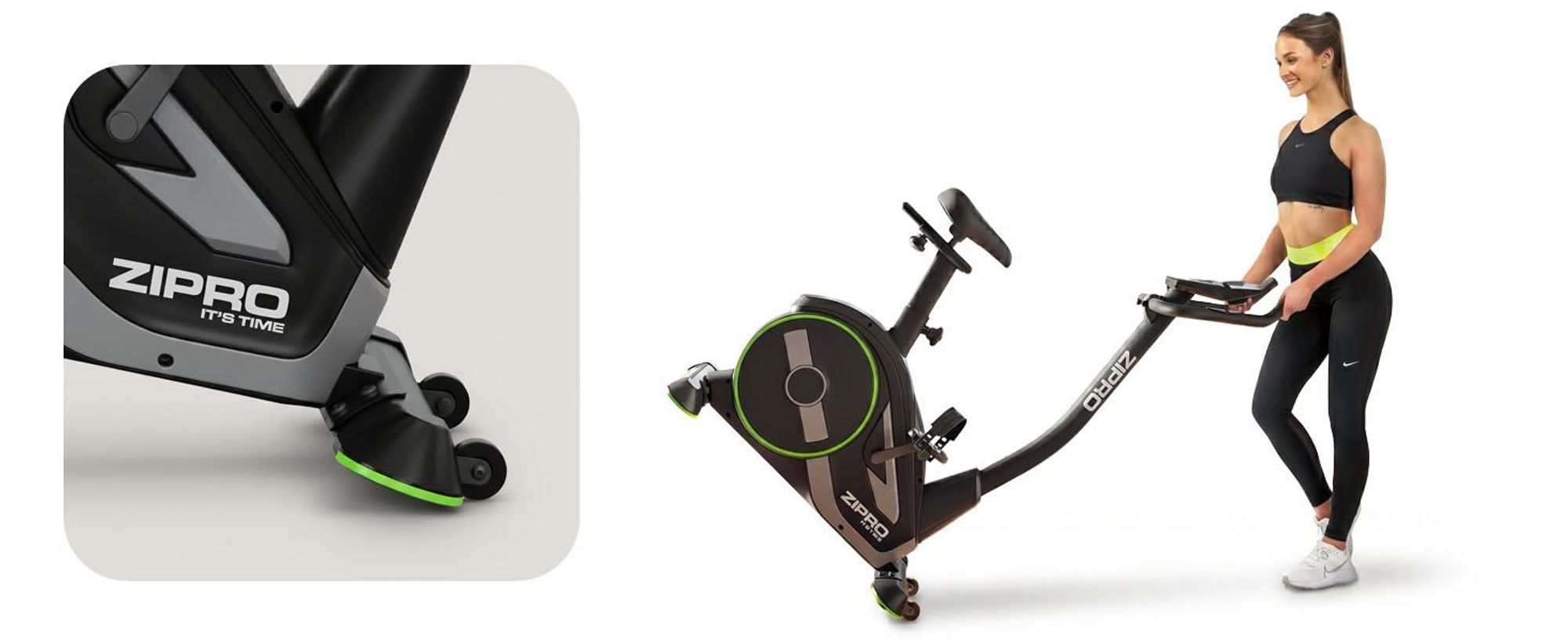Zipro Ergometer Fahrrad Rave – Elektromagnetischer Heimtrainer mit App-Anbindung 32 Widerstandsstufen & Watt-Programm Verstellbarer Lenker & Sattel