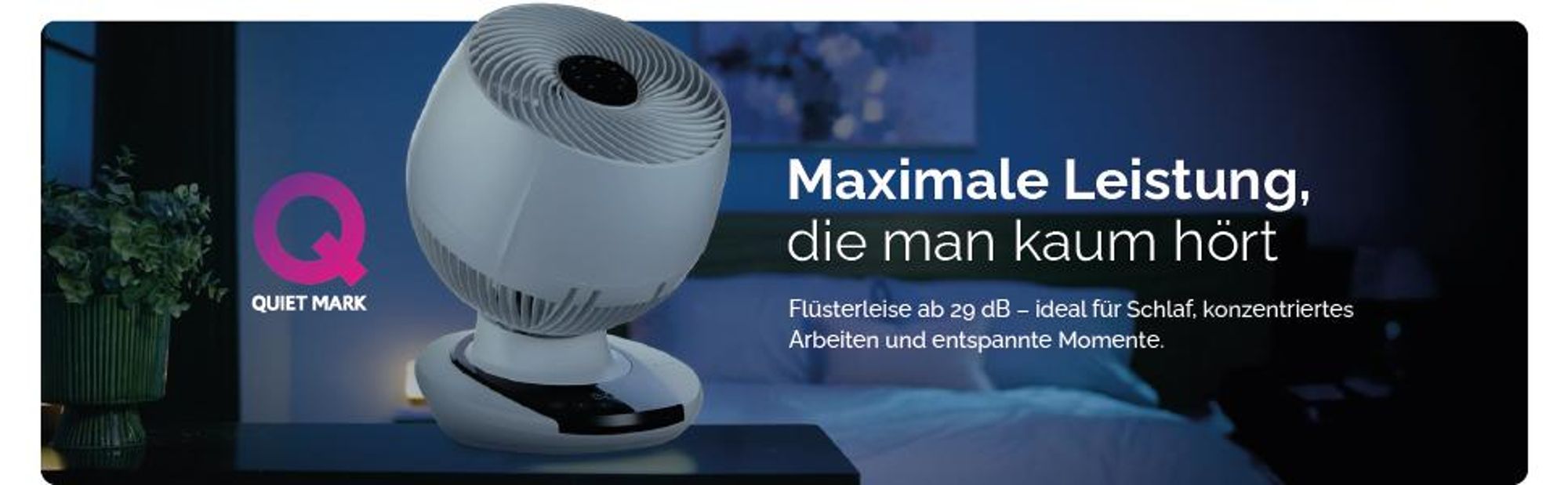 Meaco Fan 1056P Tischventilator