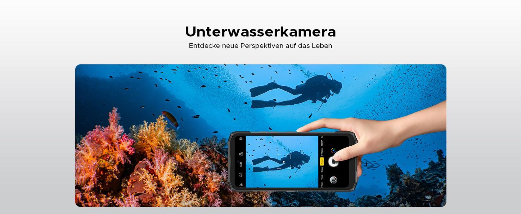 DOOGEE Blade20 Ultra Smartphone Handy, 1,54" Zusatzdisplay, 10300mAh Akku, 8GB+512GB, 6,6" 90Hz, 50MP, NFC, Fingerabdruck, IP68, ohne Vertrag