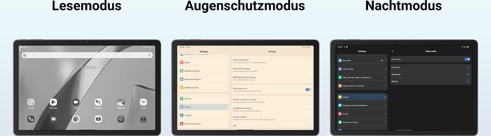 Blackview Tab 16 Pro, 8GB+256GB, Dual-4G, GPS/Glonass, 11-Zoll-IPS-Display, 503g/7,45mm Leicht, 7700mAh Akku, 18W Schnellladung, UNISOC T616 Octa-Core