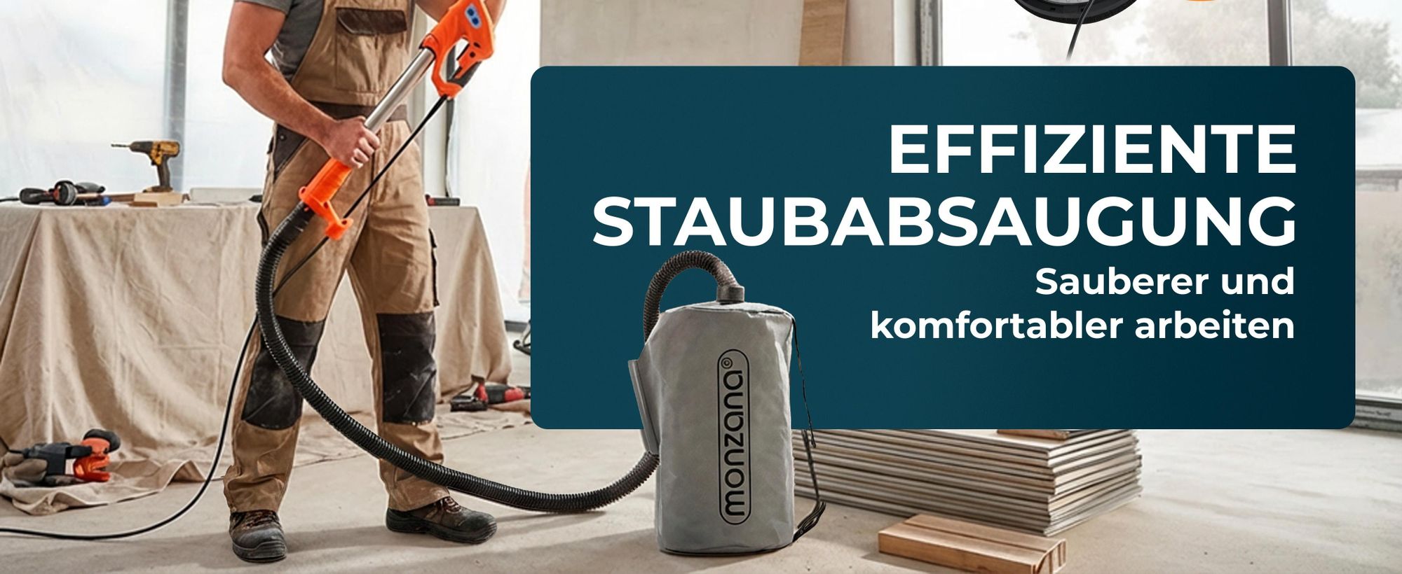 MONZANA Trockenbauschleifer 750 Watt