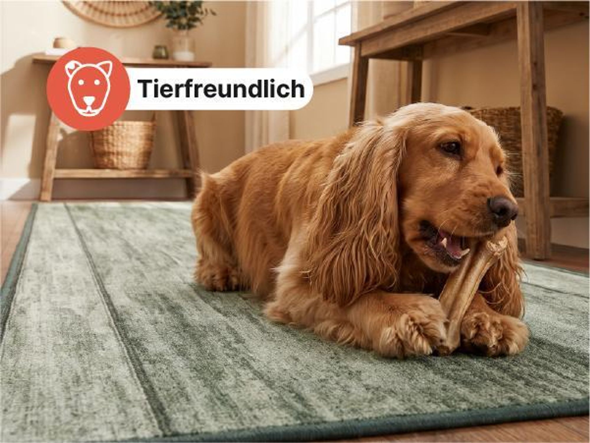 Tapiso Läufer Anti Rutsch Modern Rot Gelb Wohnzimmer 120 x 270