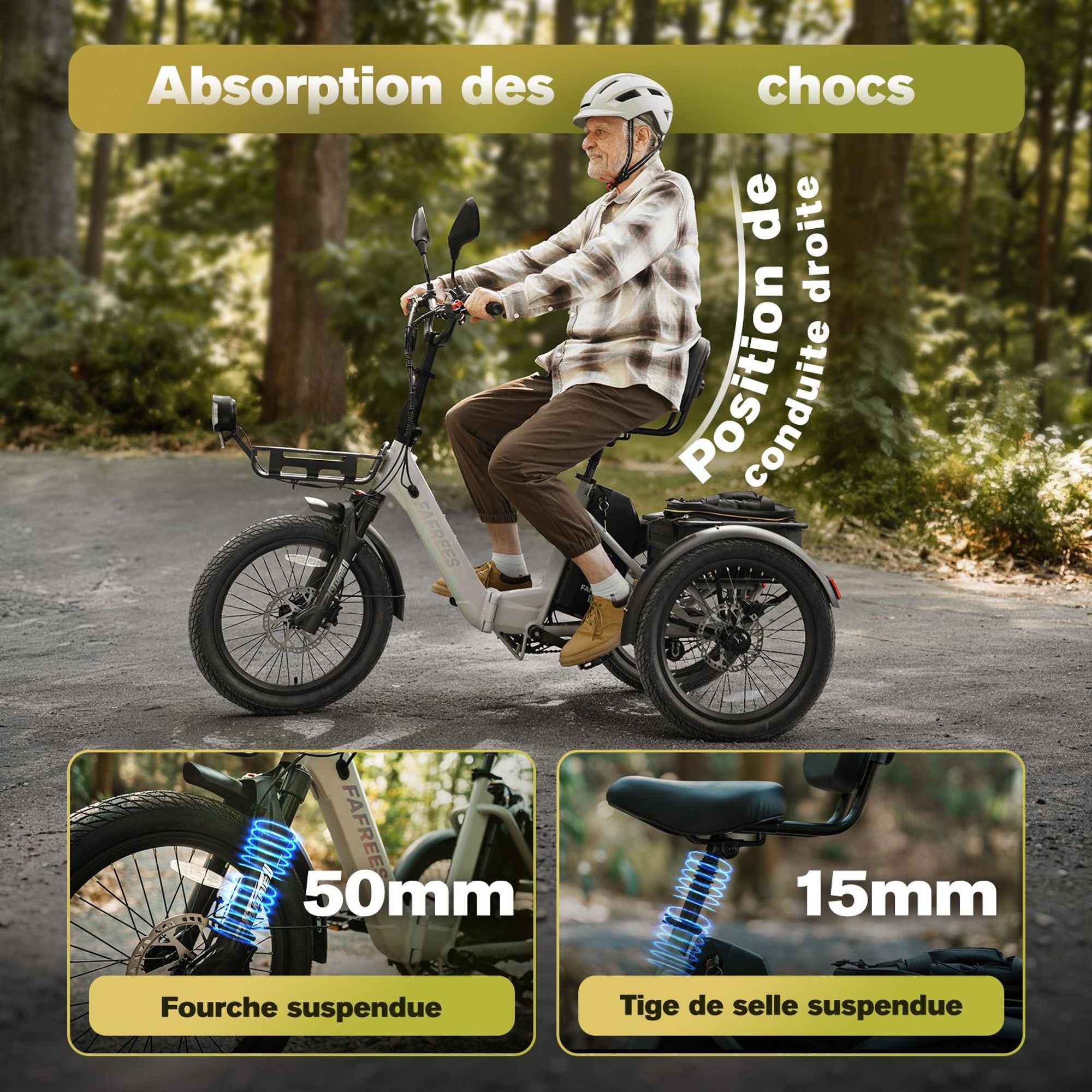 Vélo électrique FAFREES F20 Mate II - Moteur 250W batterie 48V21Ah pneus 20 pouces freins à disque hydrauliques - Noir anthracite