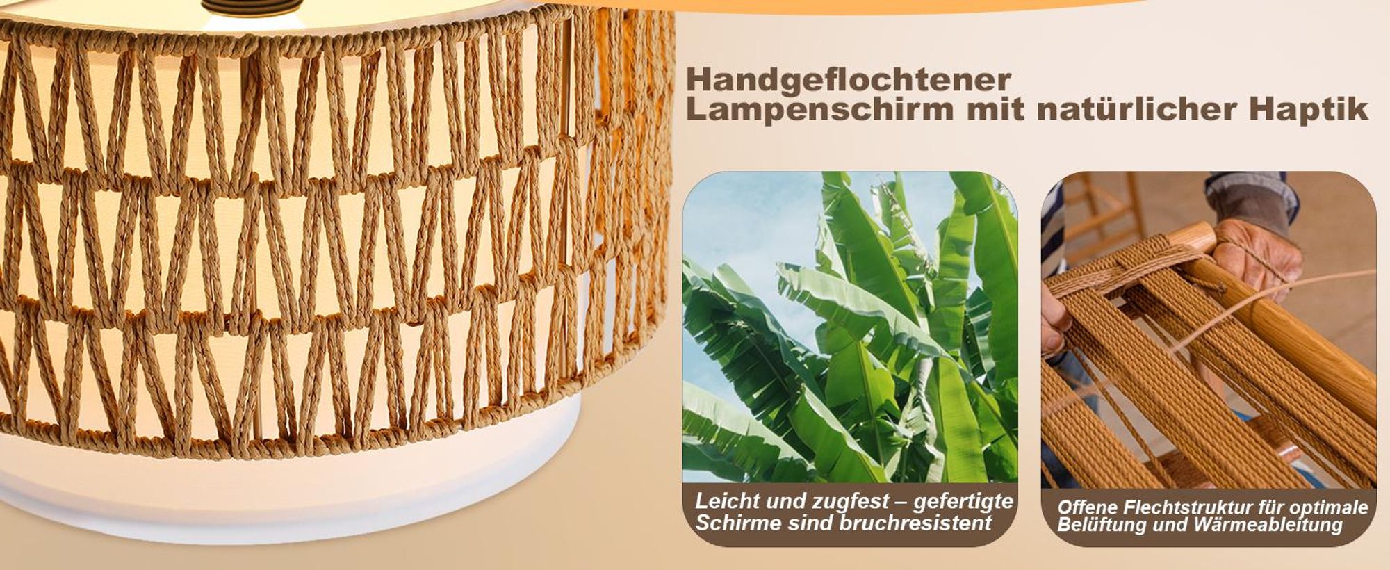 ZMH Lampa stojąca LED Boho Rattan Łukowa lampa do czytania ściemnialne oświetlenie stojące pilot E27 350° obrotowa do sypialni biura Czarna