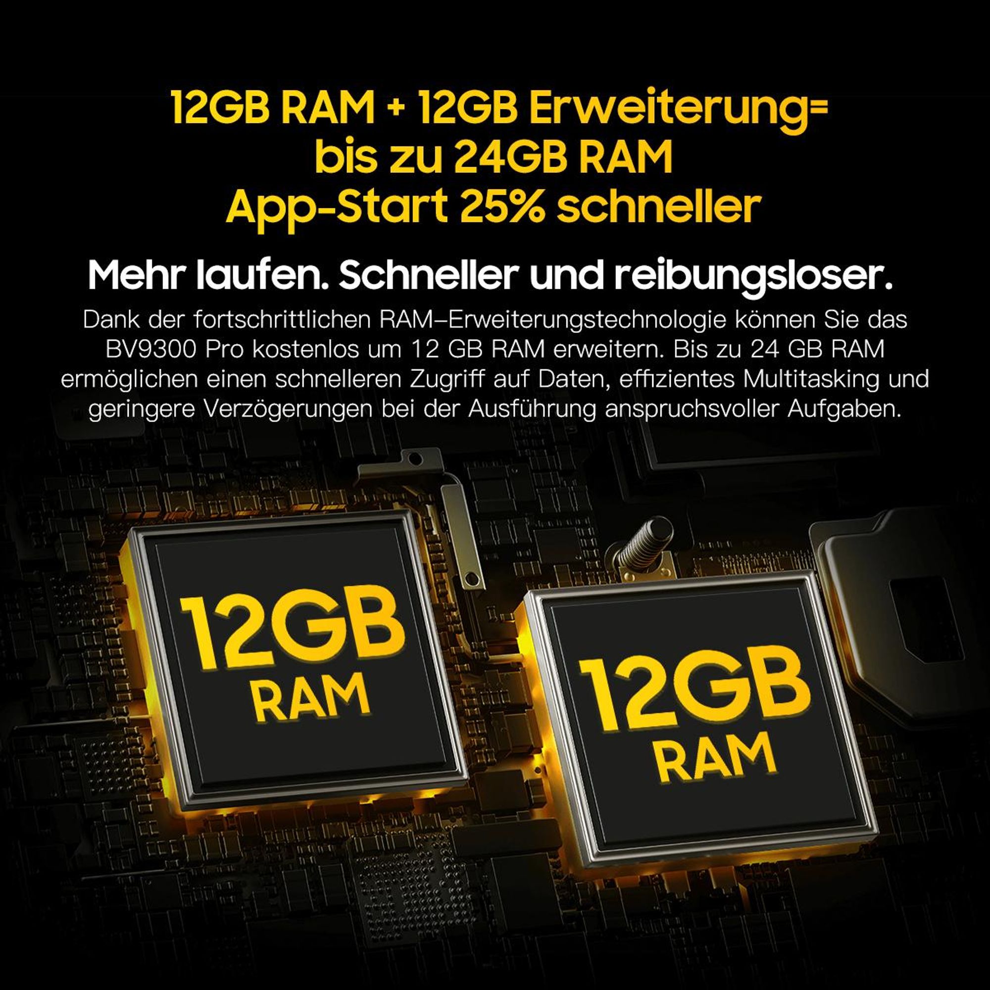 Blackview BV9300 Pro 6.7"，24GB+256GB，120Hz，15080mAh，64MP Kamera，33W Schnellladung，mit 100 LM Fackel，Dual-Display，IP68/IP69K+MIL-STD-810H，NFC，OTG