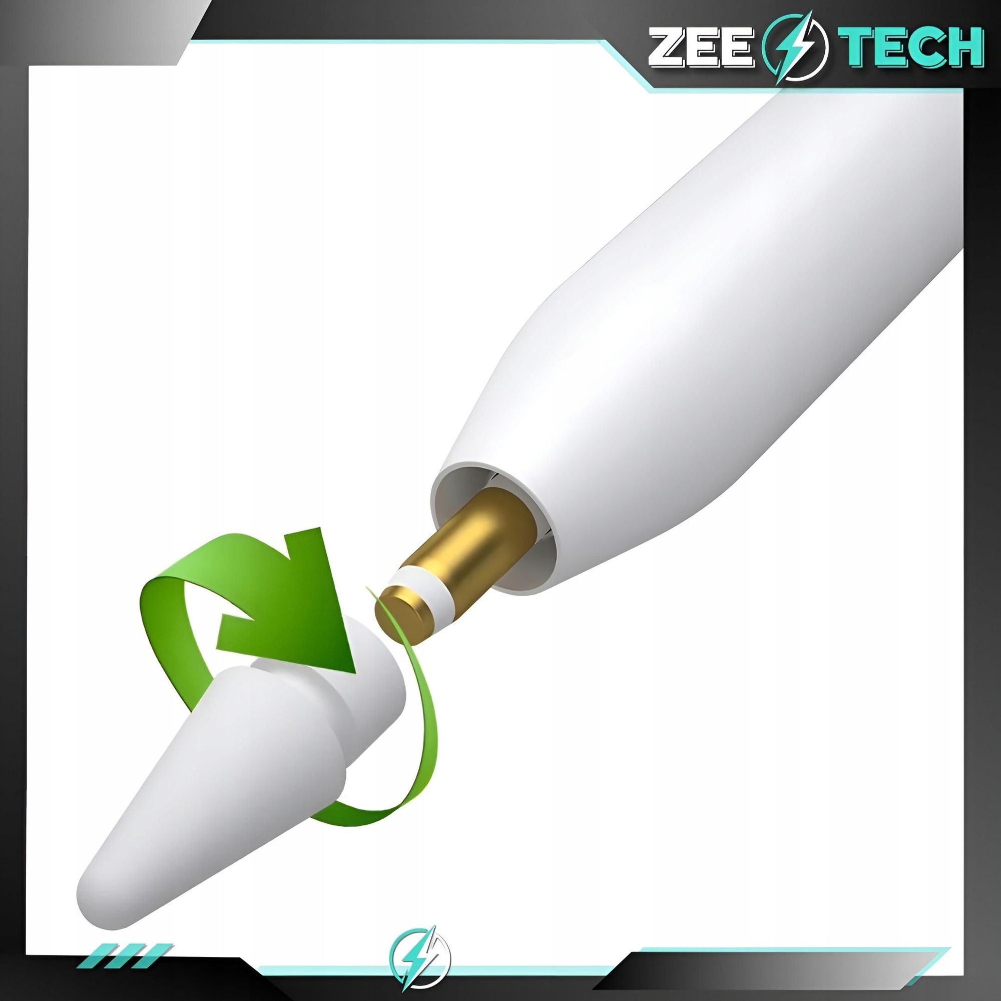 Spitze Für Apple Pencil Pen Ipad Air Pro Mini Stylus 1/2 Gen