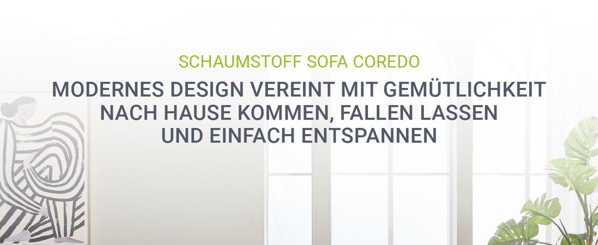 Juskys Sofa Coredo - Beige, moderne Couch aus Cord mit Kissen, Ottomane rechts