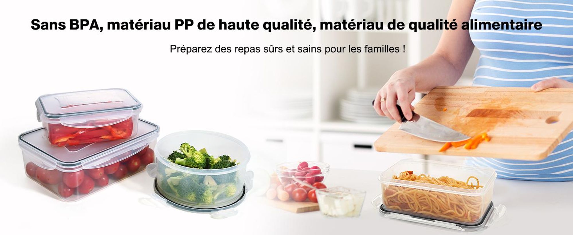 Lot YASHE de 19 boîtes alimentaires, 38 pièces, 9,66 L