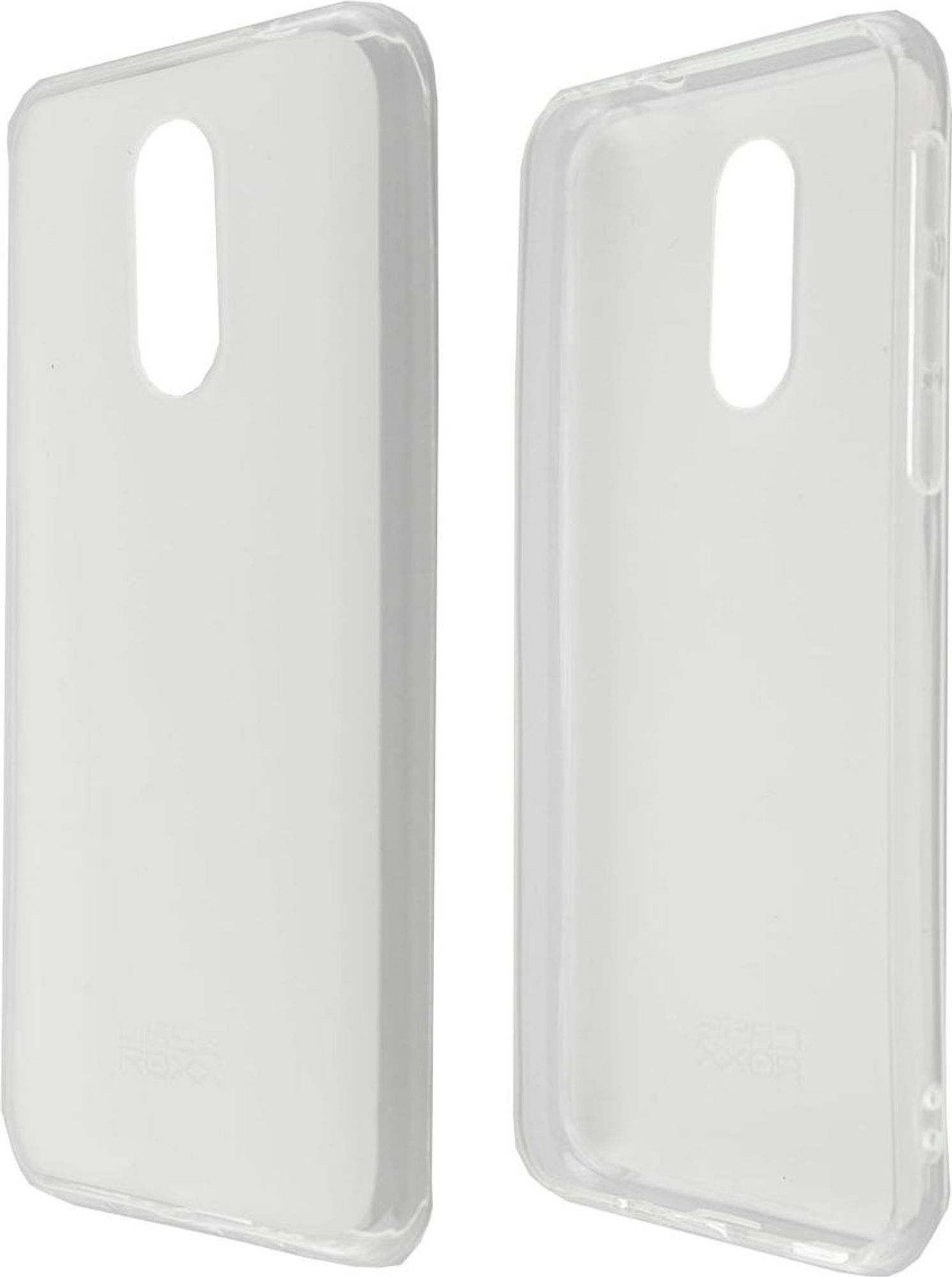 caseroxx Schutz-Hülle TPU-Hülle kompatibel mit Emporia Smart 3, Gummi Handy Tasche weiß-transparent Bild 4